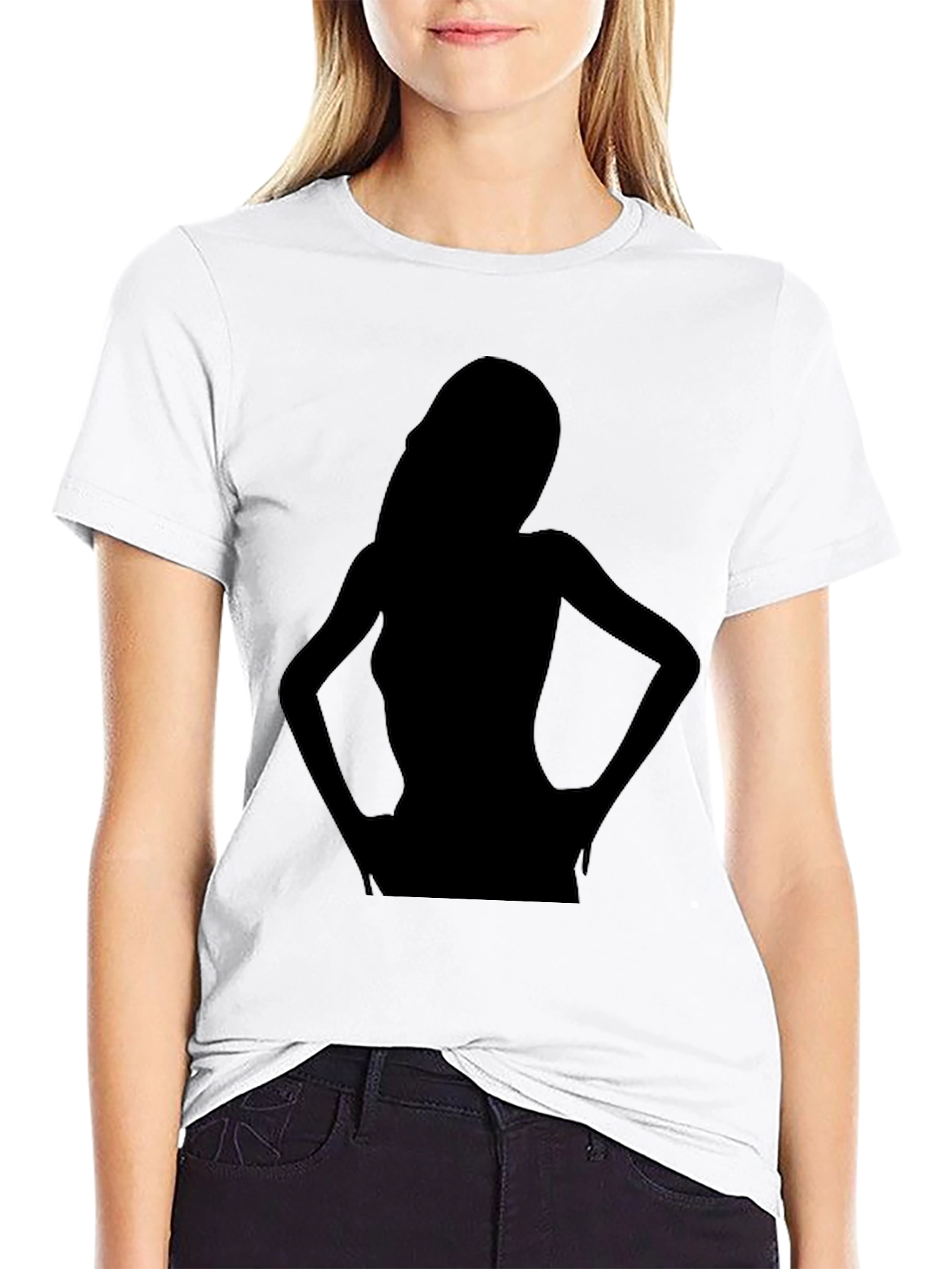 Silhouette Graphic Tee - Black T-Shirt
