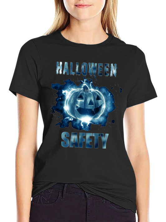 Halloween Safety Pumpkin T-Shirt