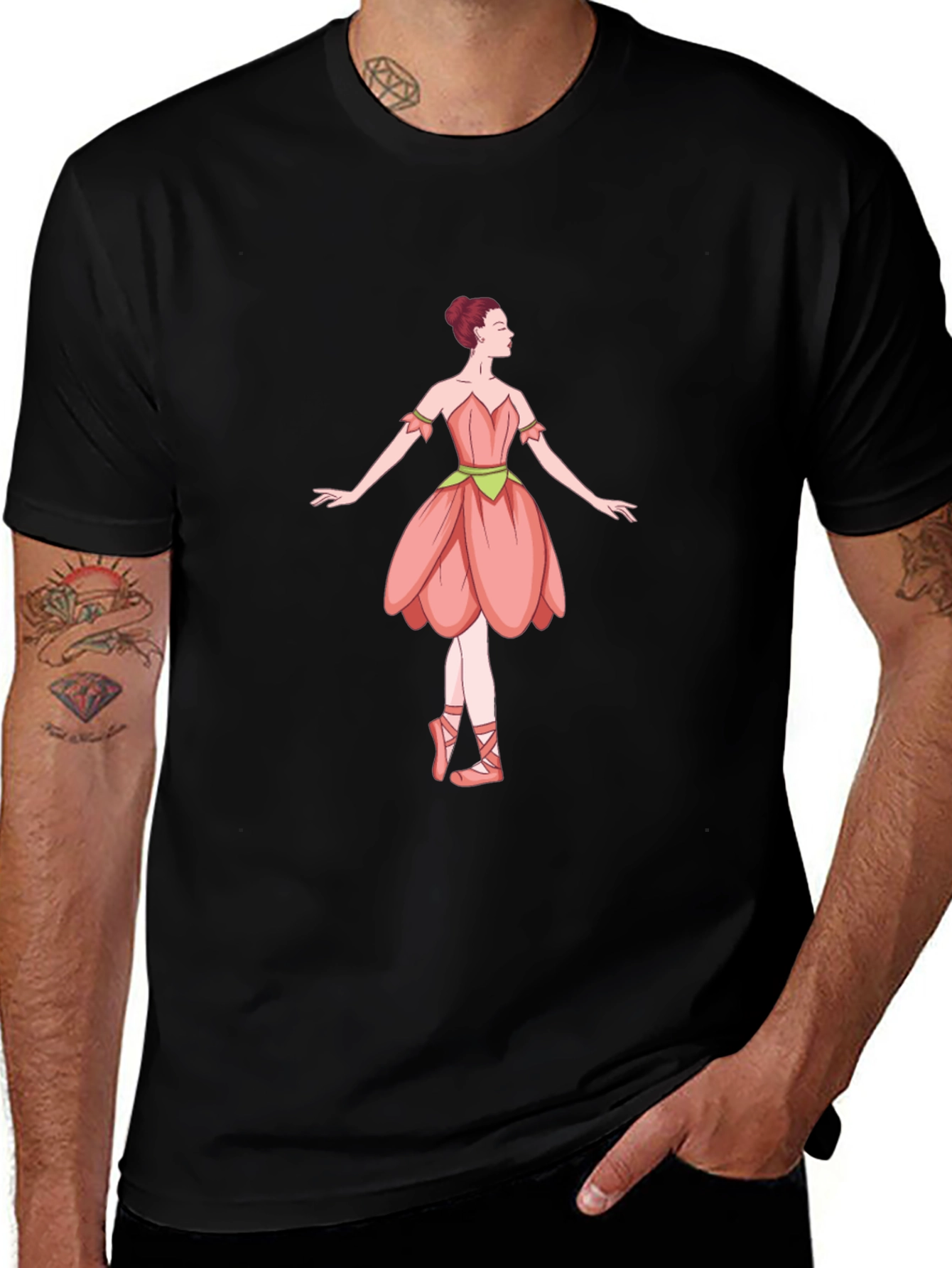 Ballerina Graphic T-Shirt