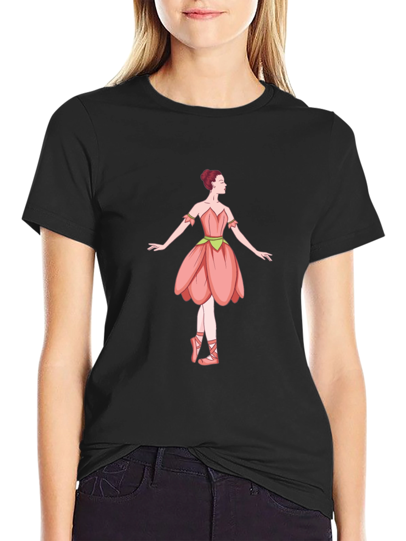 Ballerina Graphic T-Shirt