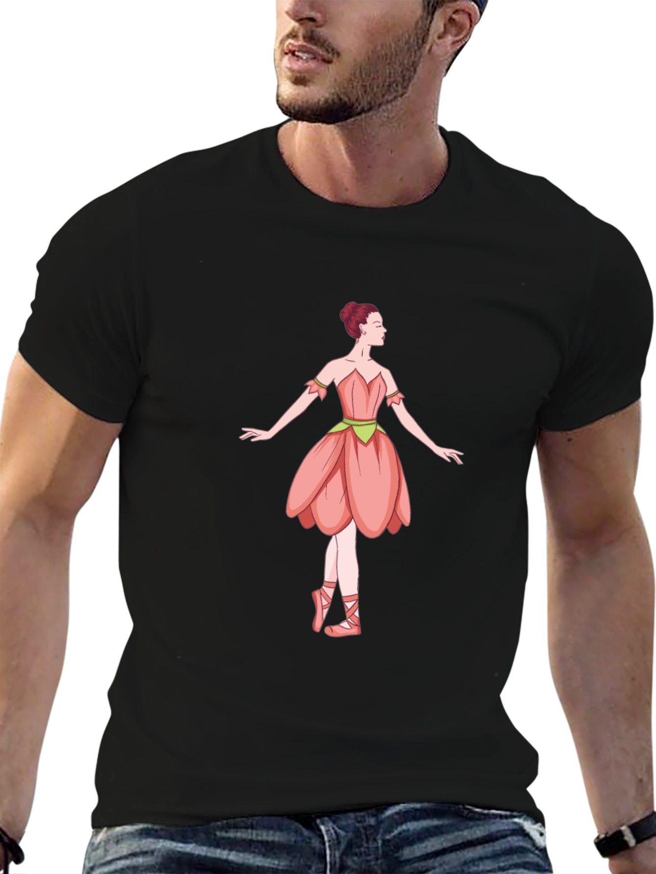 Ballerina Graphic T-Shirt