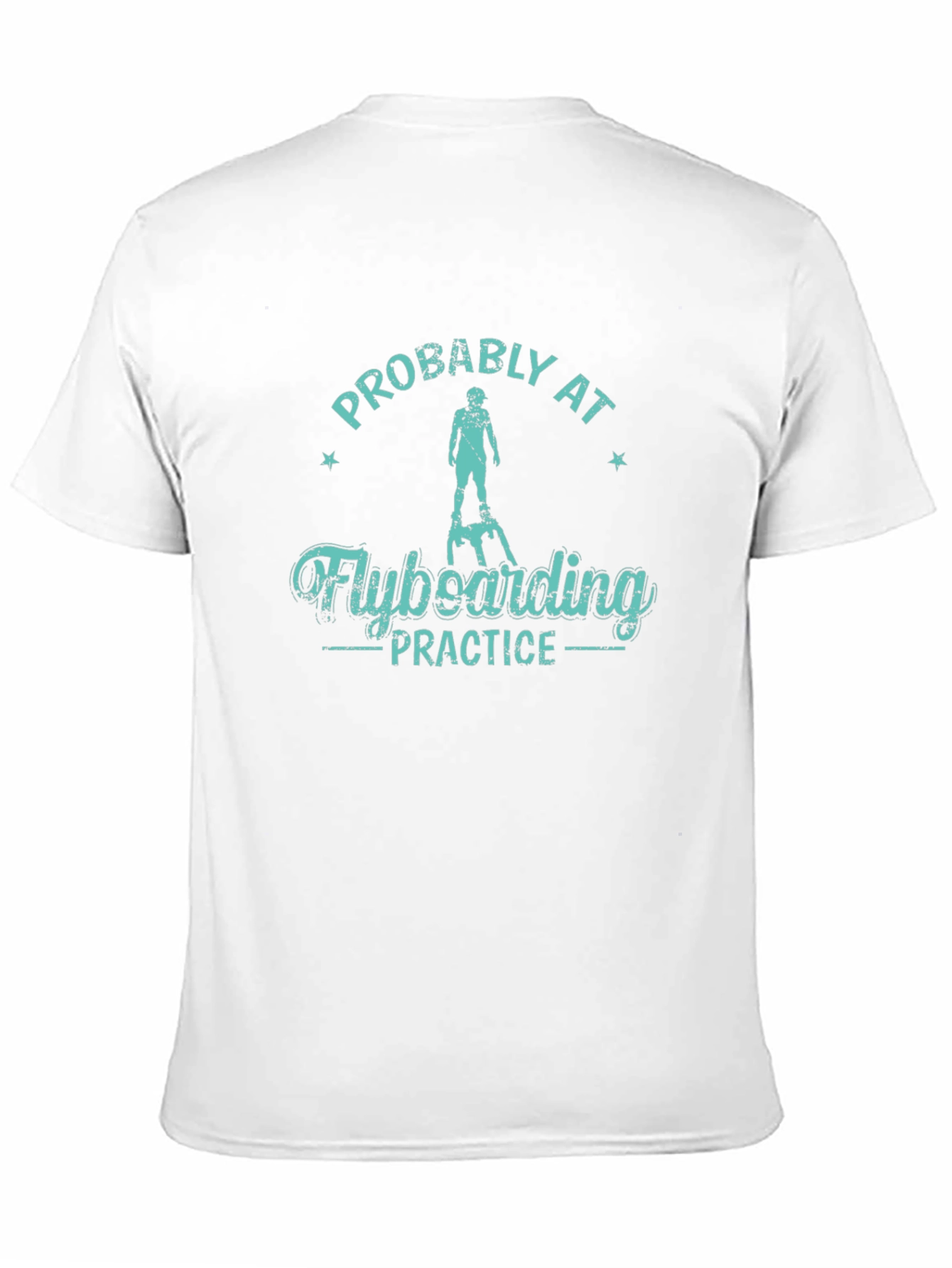 Flyboarding Practice T-Shirt - Novelty Graphic Tee