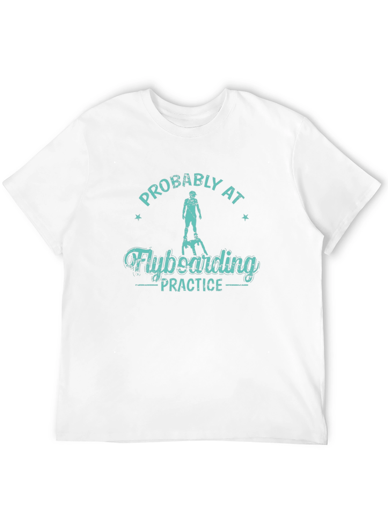 Flyboarding Practice T-Shirt - Novelty Graphic Tee
