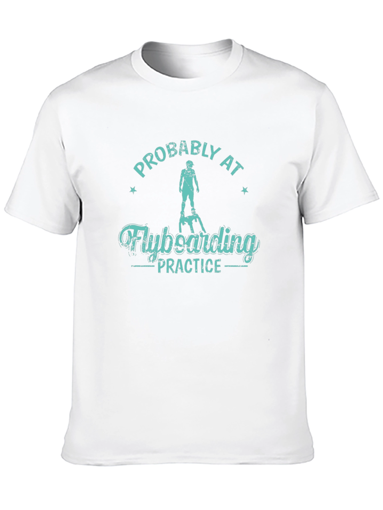 Flyboarding Practice T-Shirt - Novelty Graphic Tee
