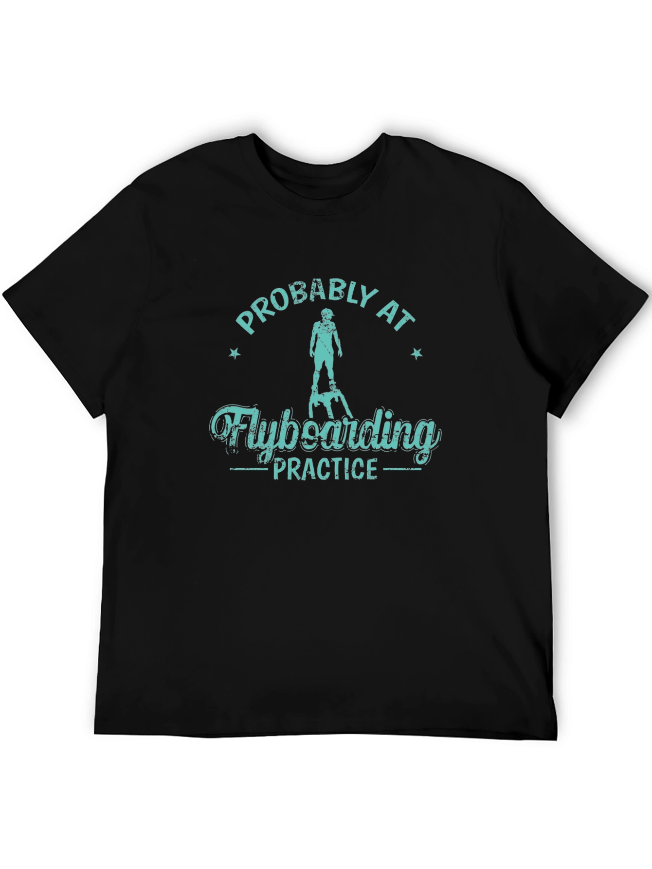 Flyboarding Practice T-Shirt - Novelty Graphic Tee