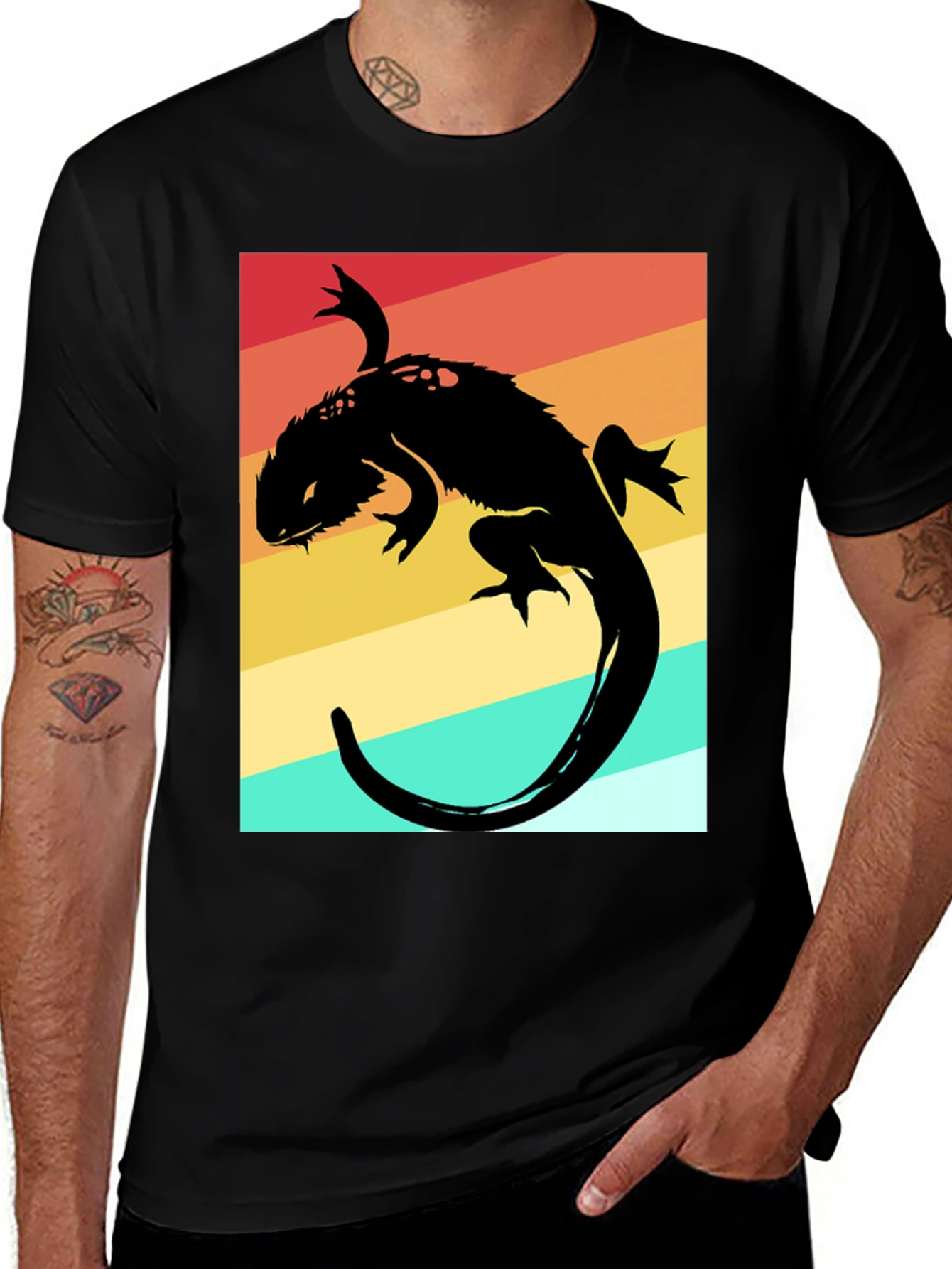 Retro Lizard Graphic Tee