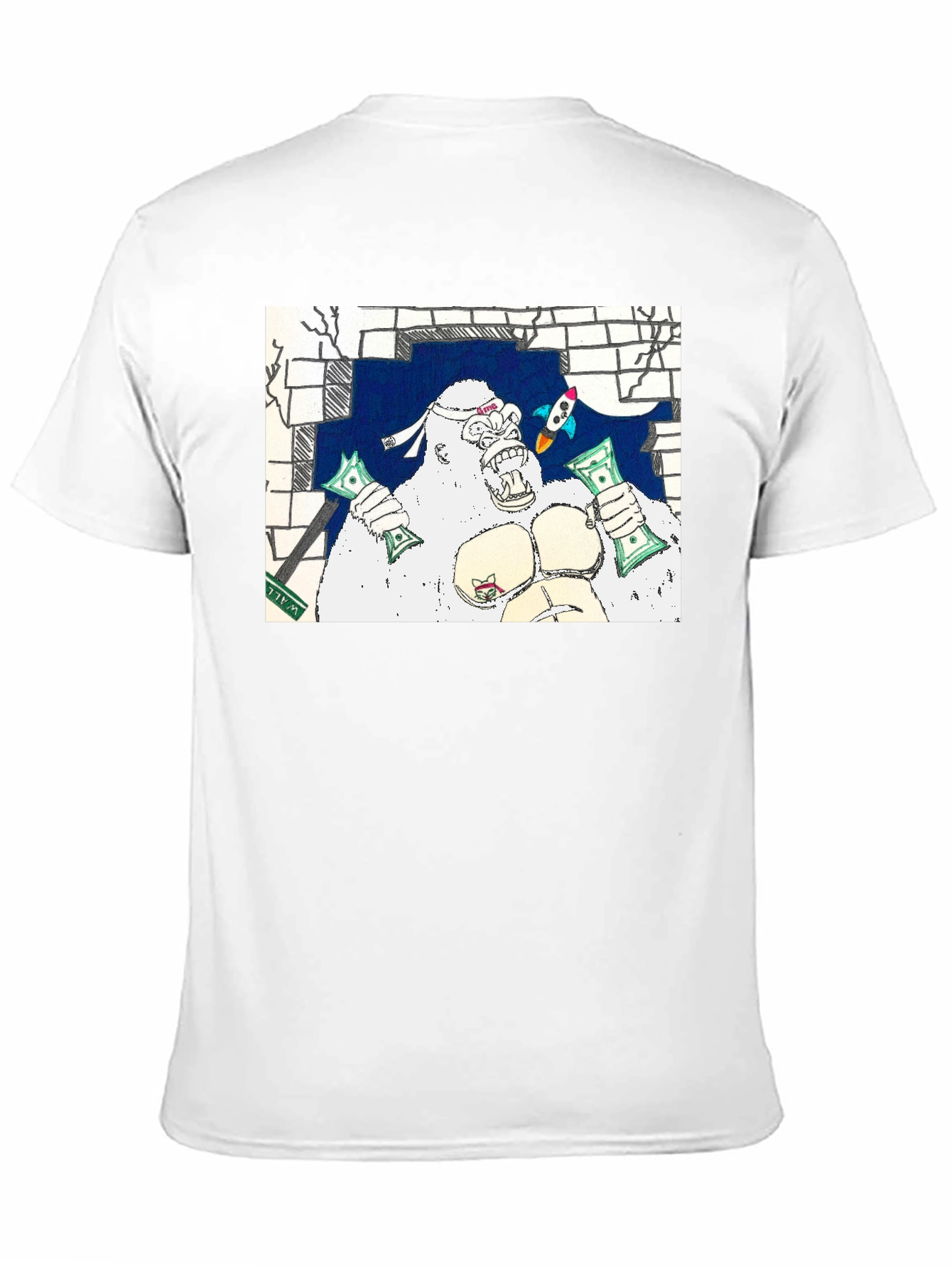 Ape Breaks the Wall T-Shirt
