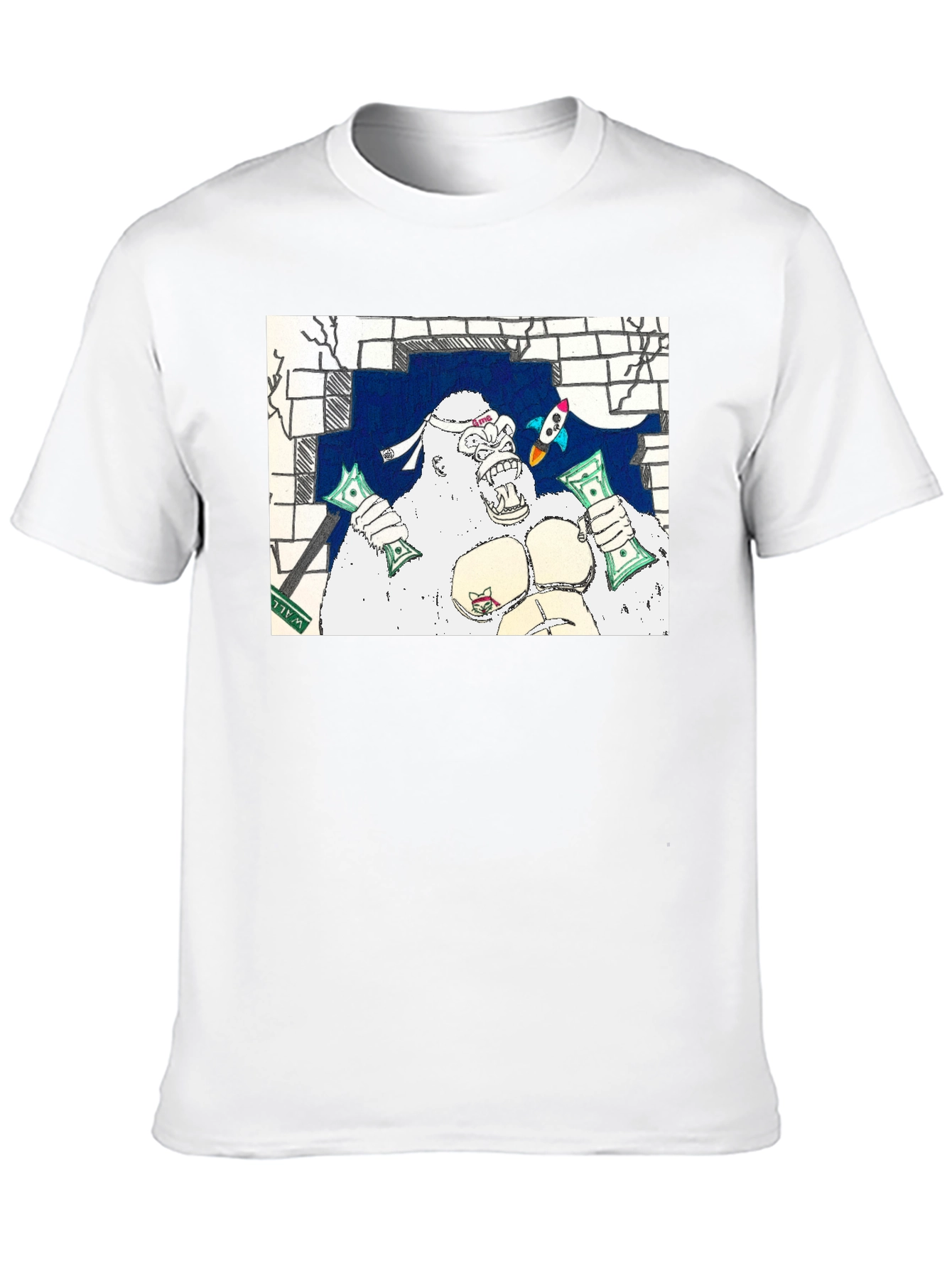 Ape Breaks the Wall T-Shirt