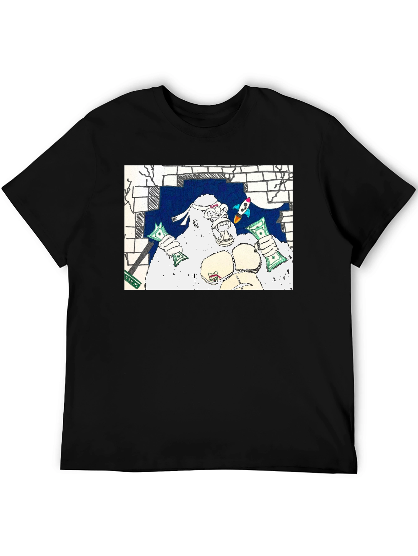 Ape Breaks the Wall T-Shirt