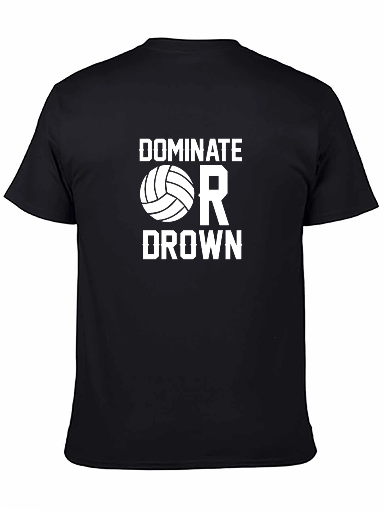 Dominate Volleyball Graphic Tee - Soft Cotton