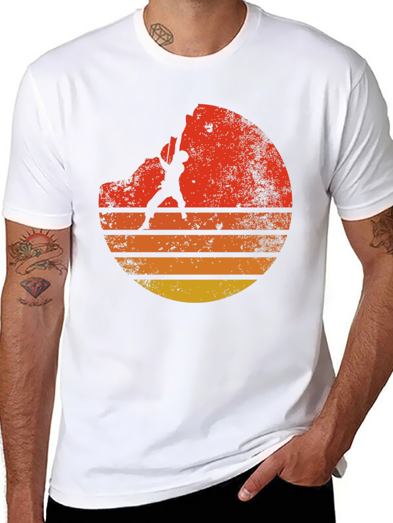 Retro Rock Climbing T-Shirt