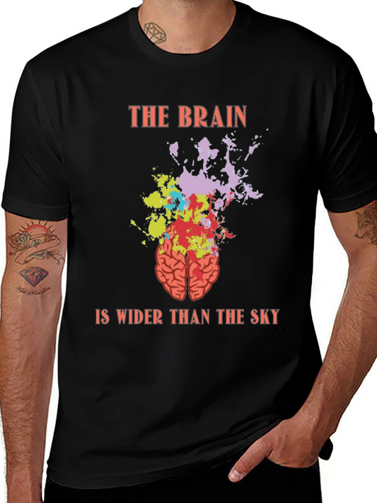 Brain Wider Than The Sky Graphic Tee