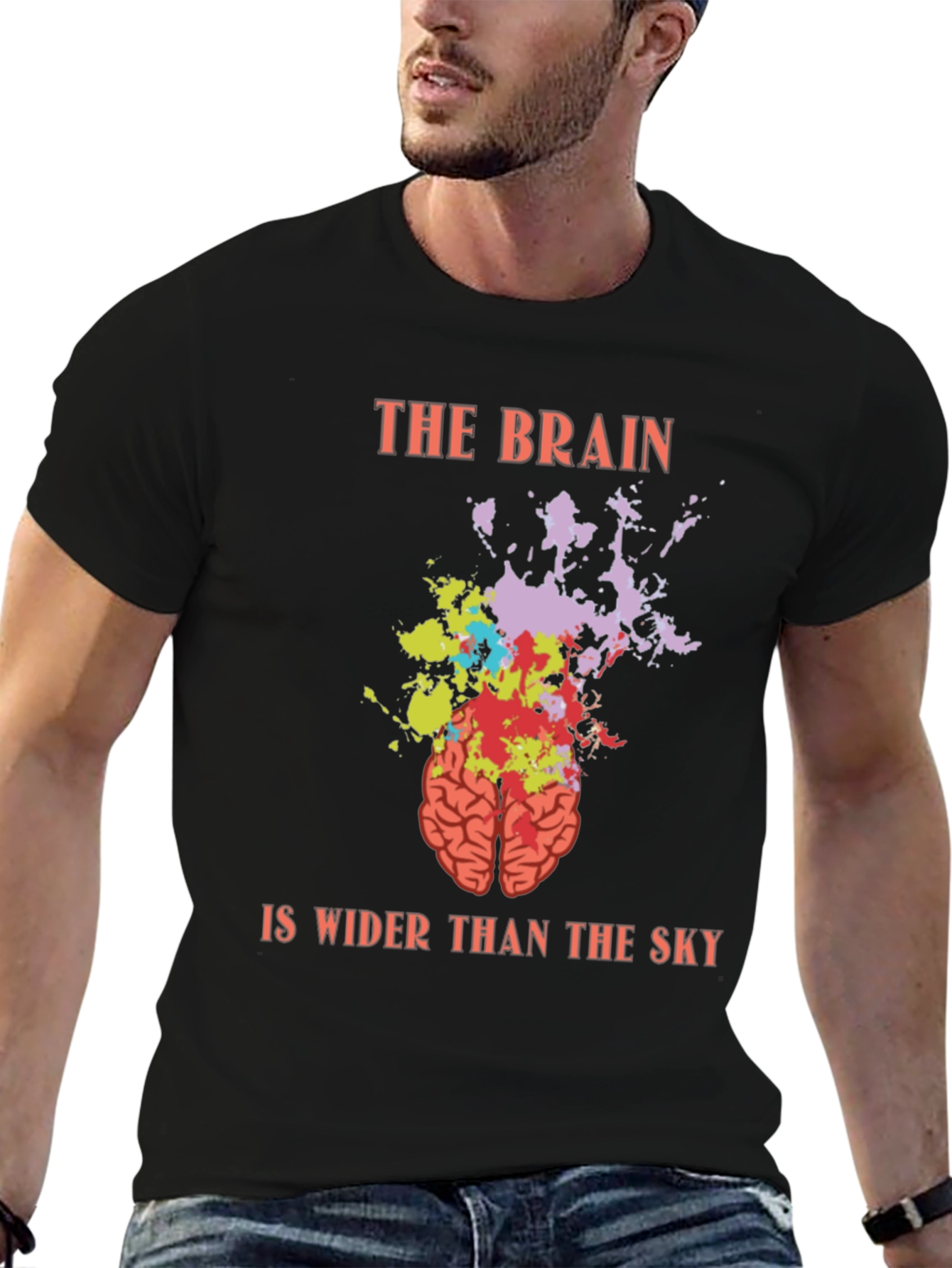 Brain Wider Than The Sky Graphic Tee