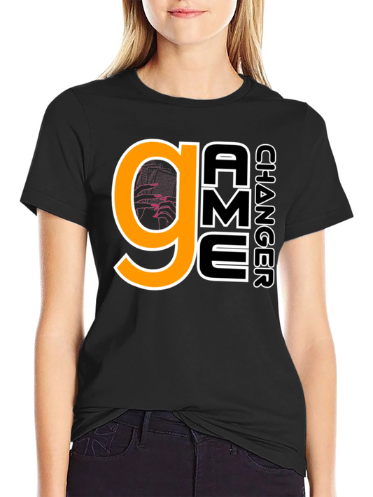 Game Changer Graphic T-Shirt - Casual Black Tee