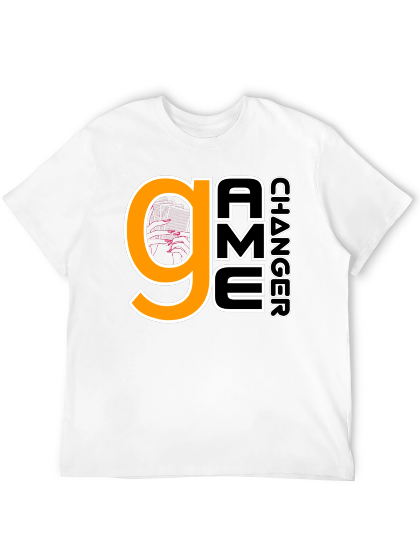 Game Changer Graphic T-Shirt - Casual Black Tee