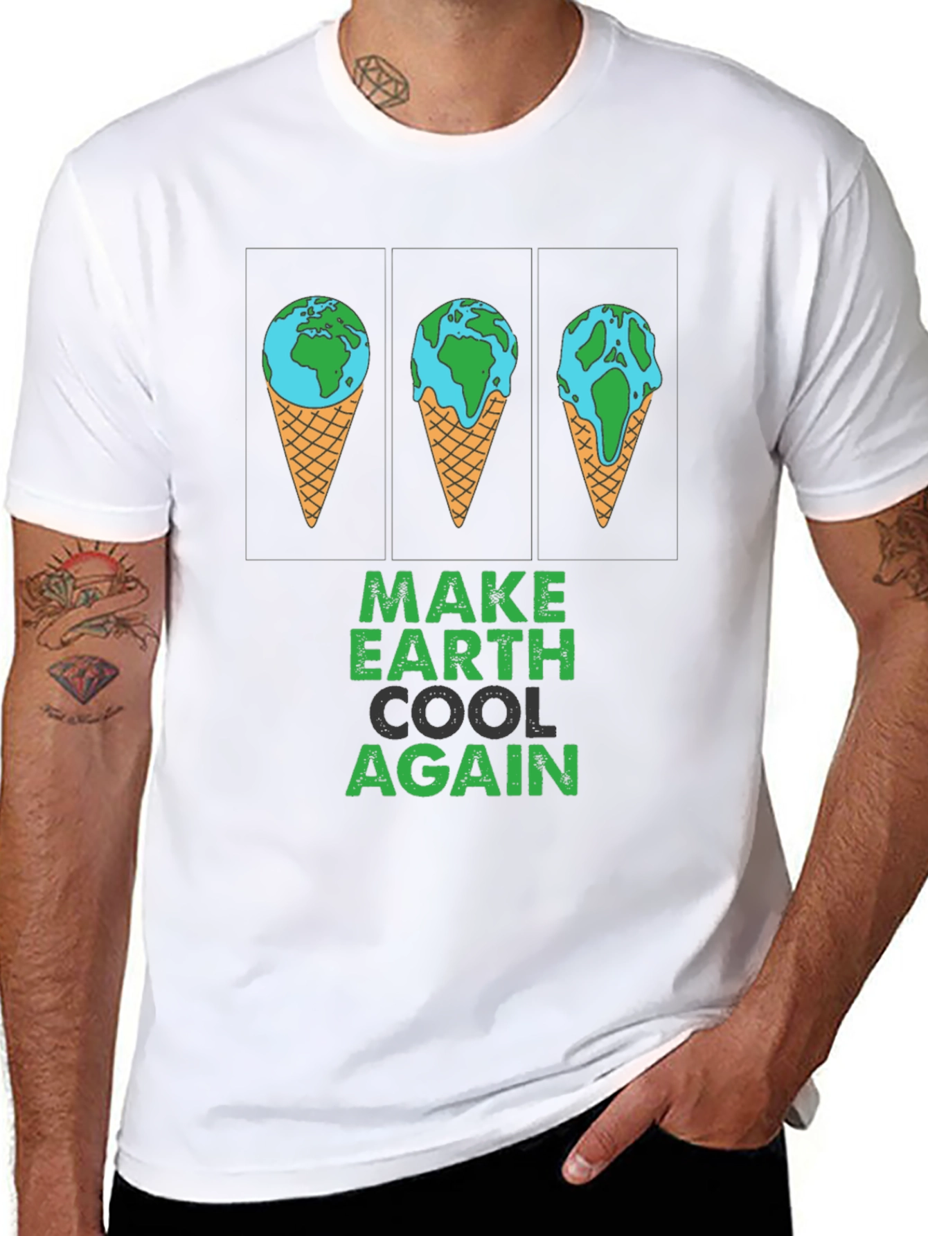 Make Earth Cool Again Graphic Tee