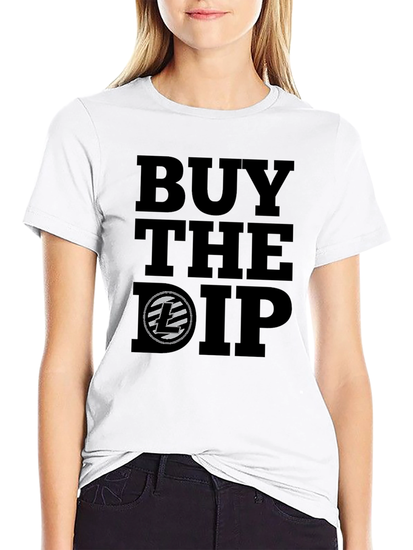 Buy the Dip Crypto T-Shirt - Black