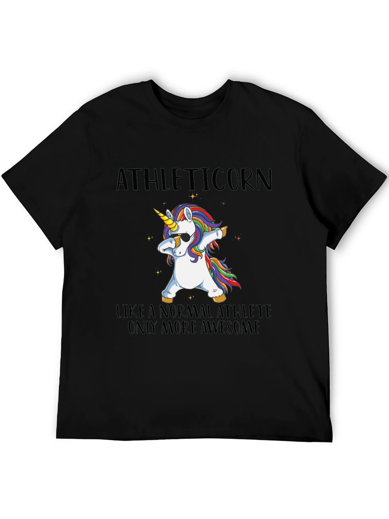 Athleticorn Unicorn Dabbing T-Shirt