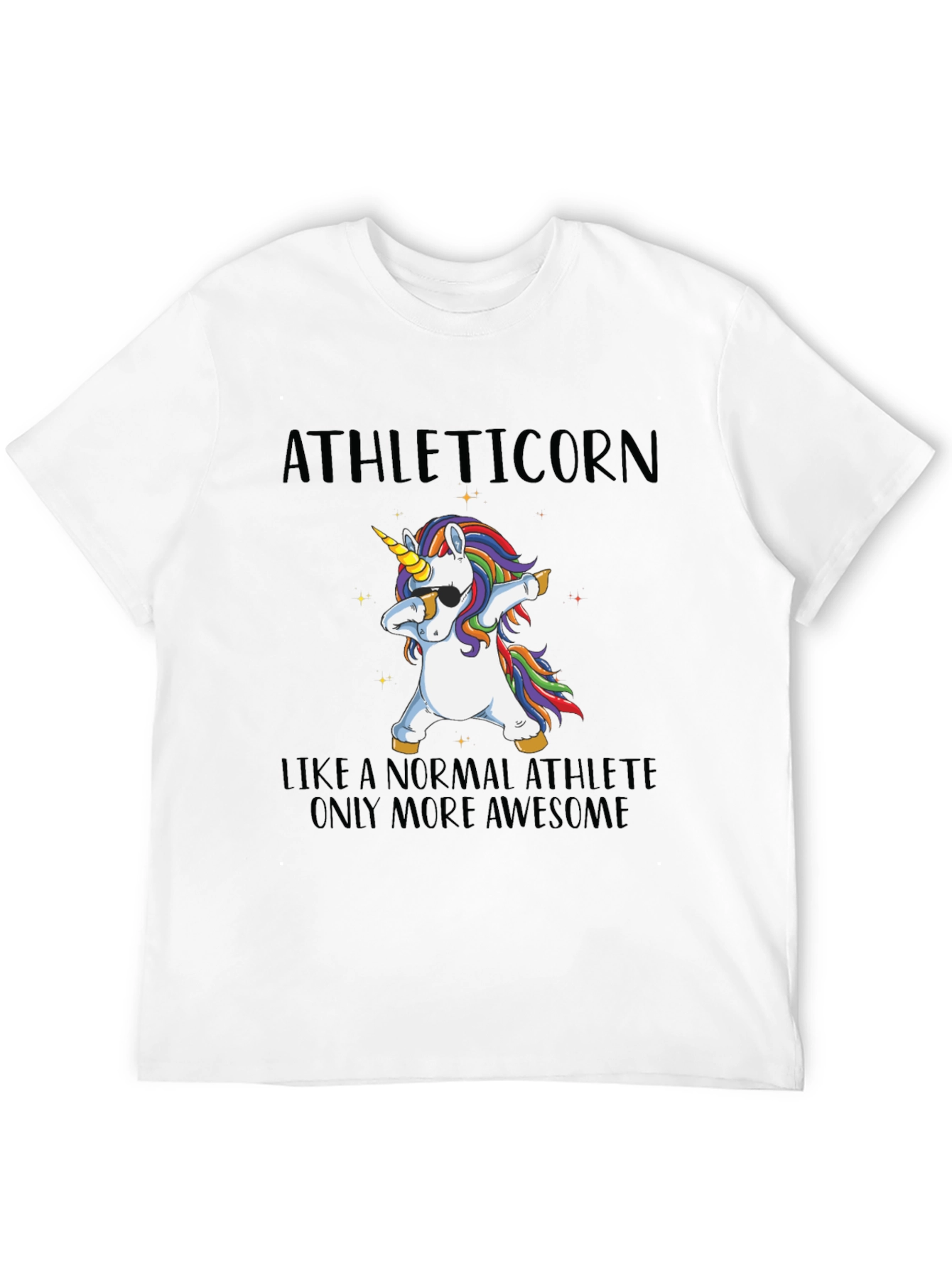 Athleticorn Unicorn Dabbing T-Shirt