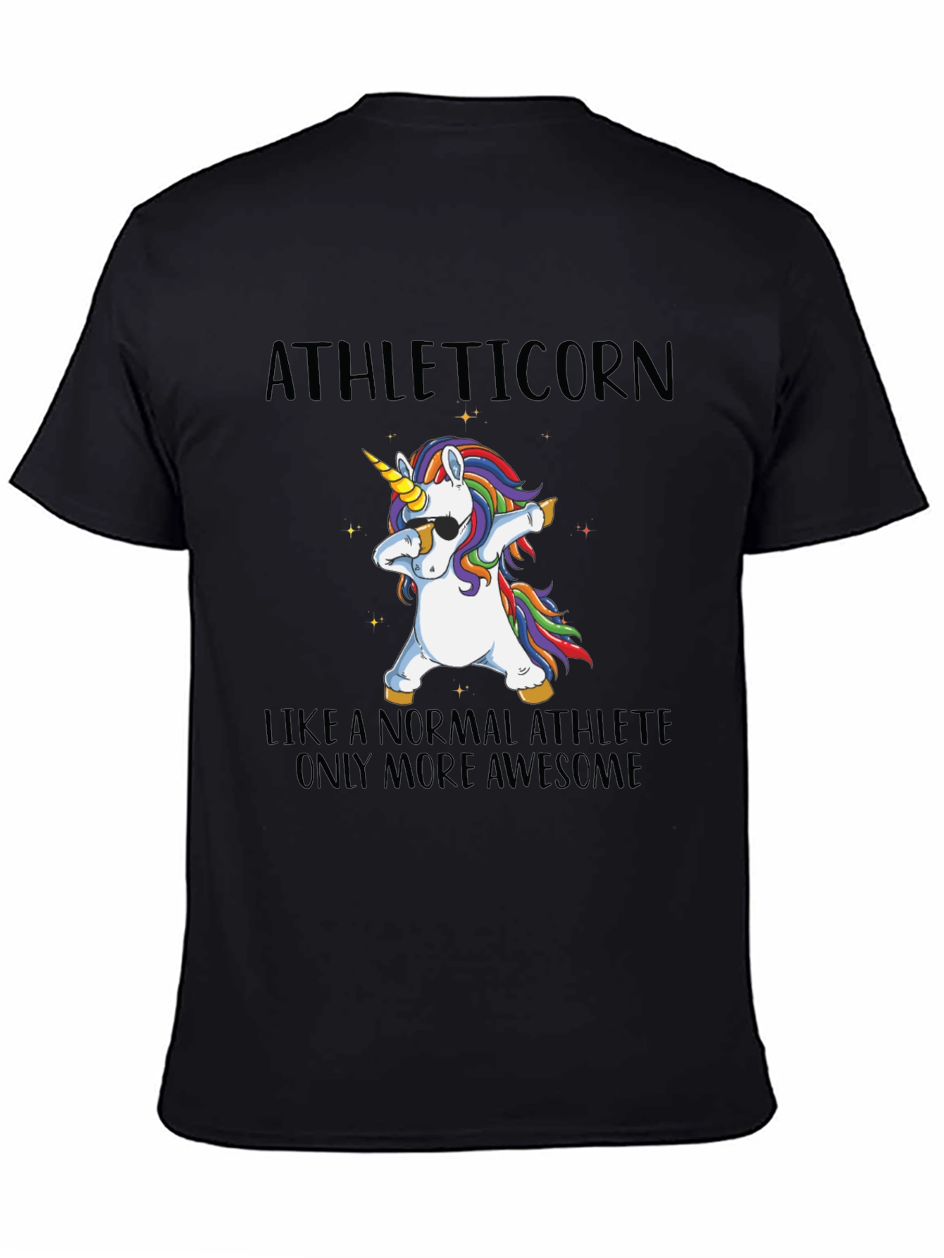 Athleticorn Unicorn Dabbing T-Shirt