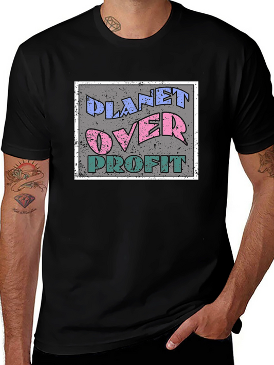 Planet Over Profit Graphic Tee