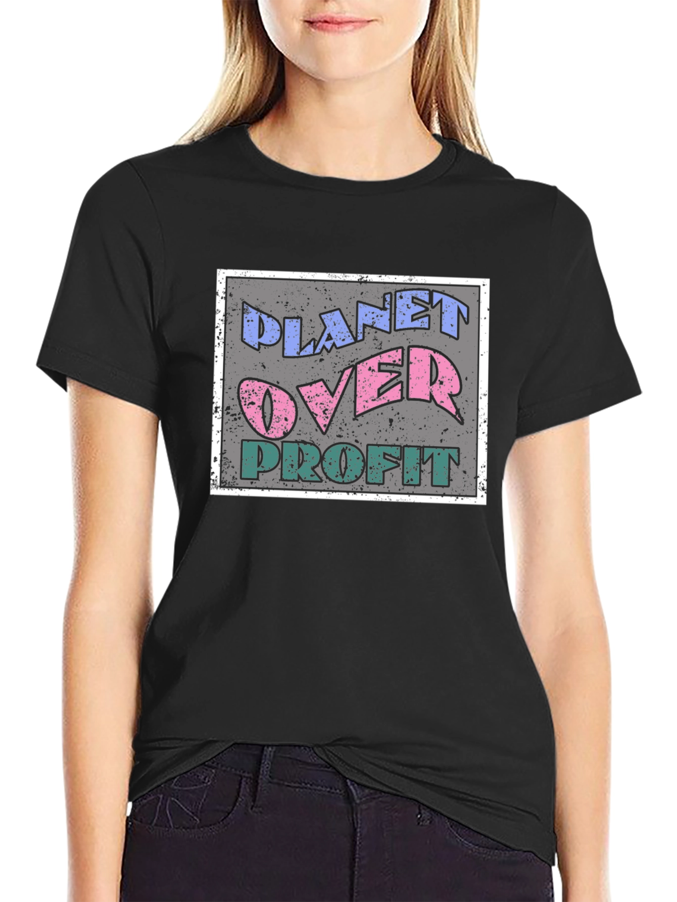 Planet Over Profit Graphic Tee