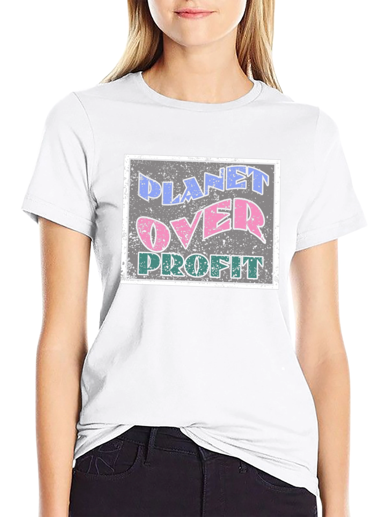 Planet Over Profit Graphic Tee