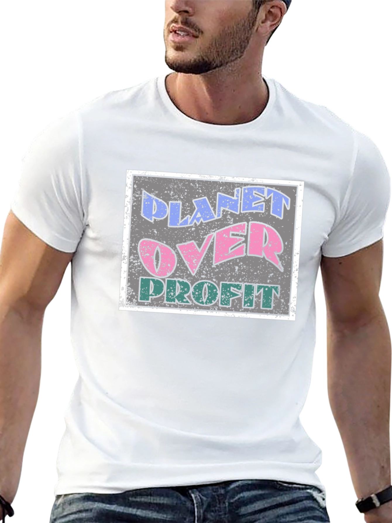 Planet Over Profit Graphic Tee