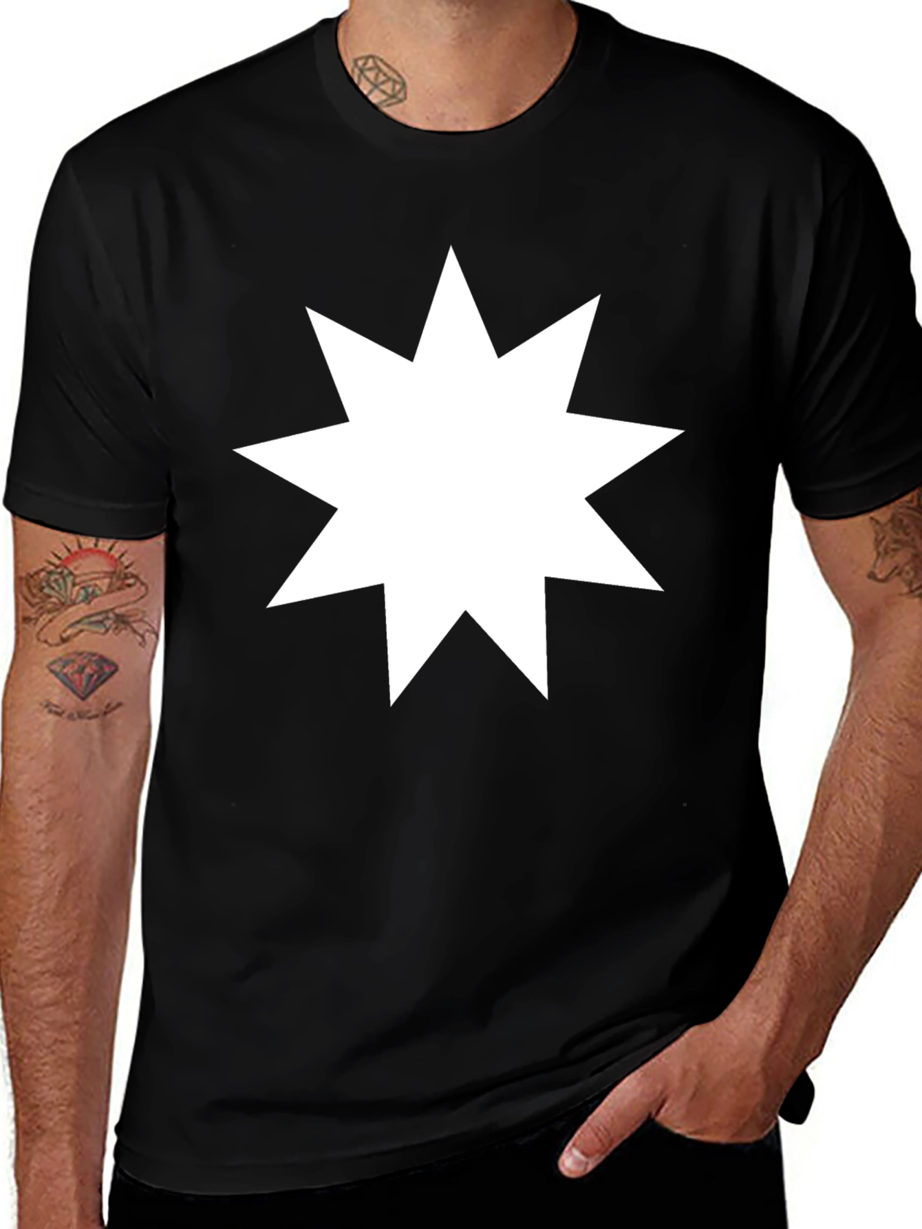 Star Graphic Tee - Modern Casual Style