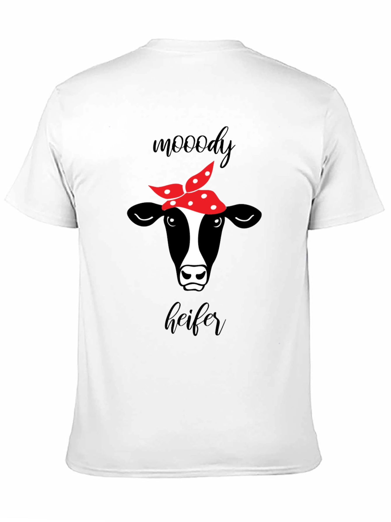 Moody Heifer Graphic T-Shirt