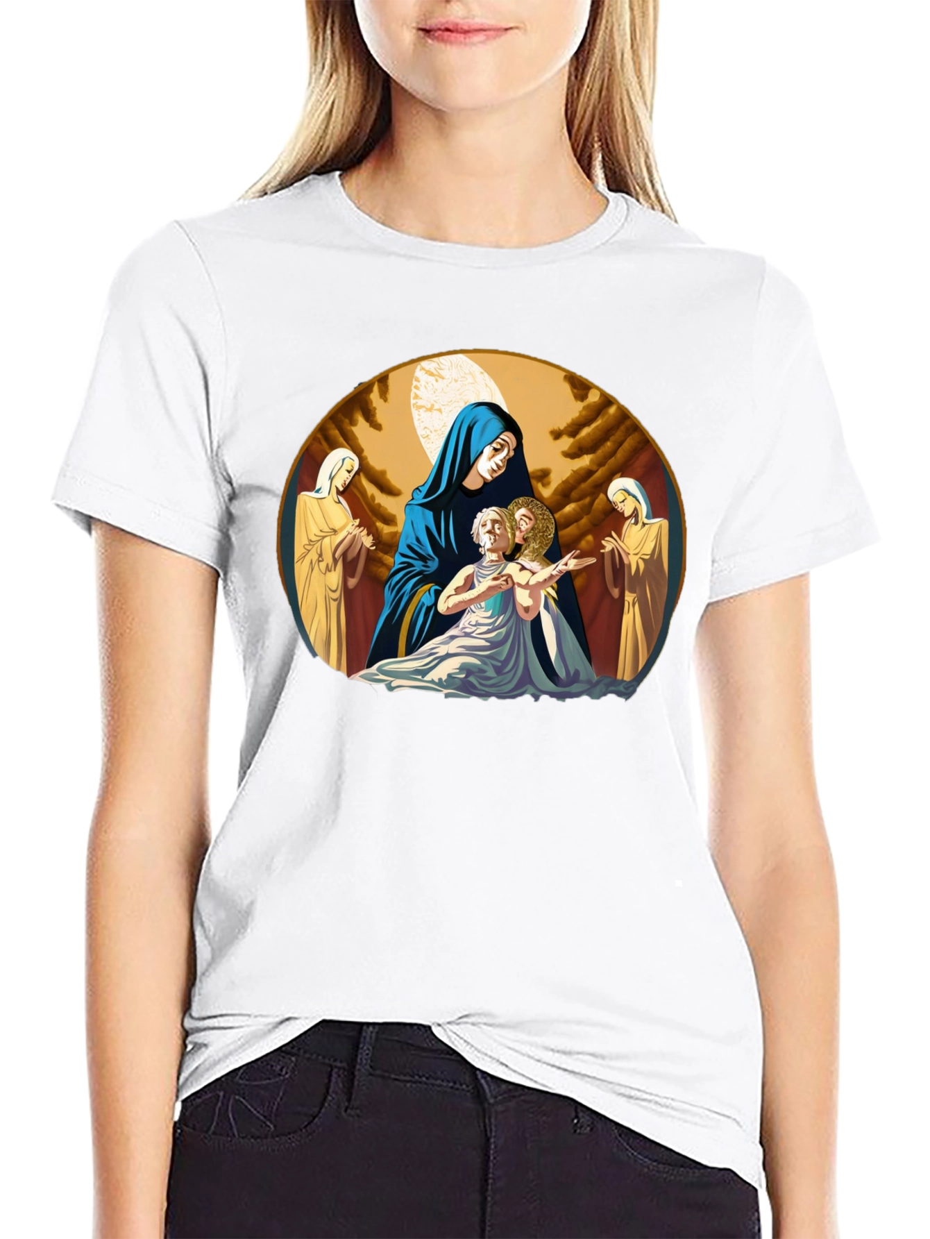 Religious Art Graphic Tee