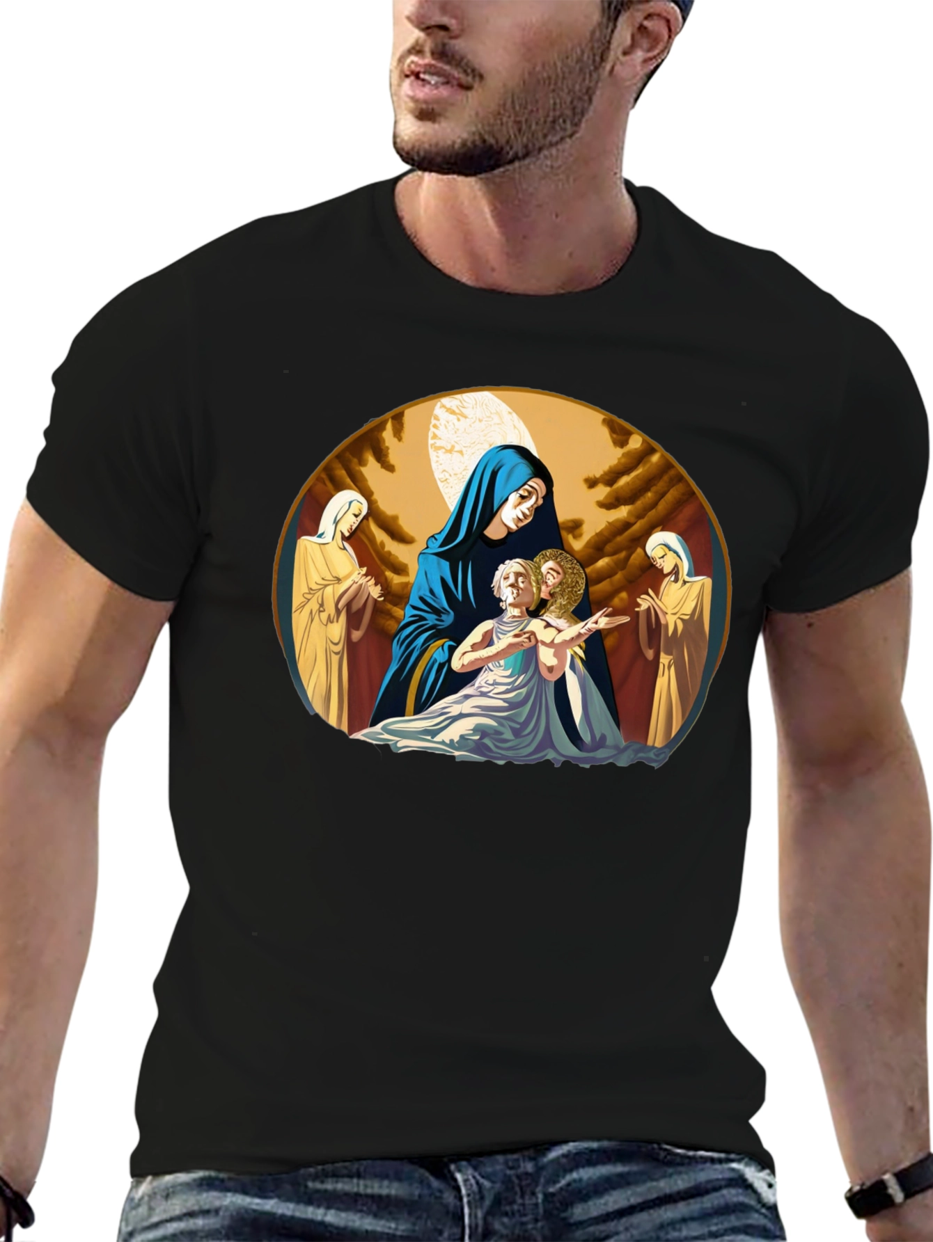 Religious Art Graphic Tee