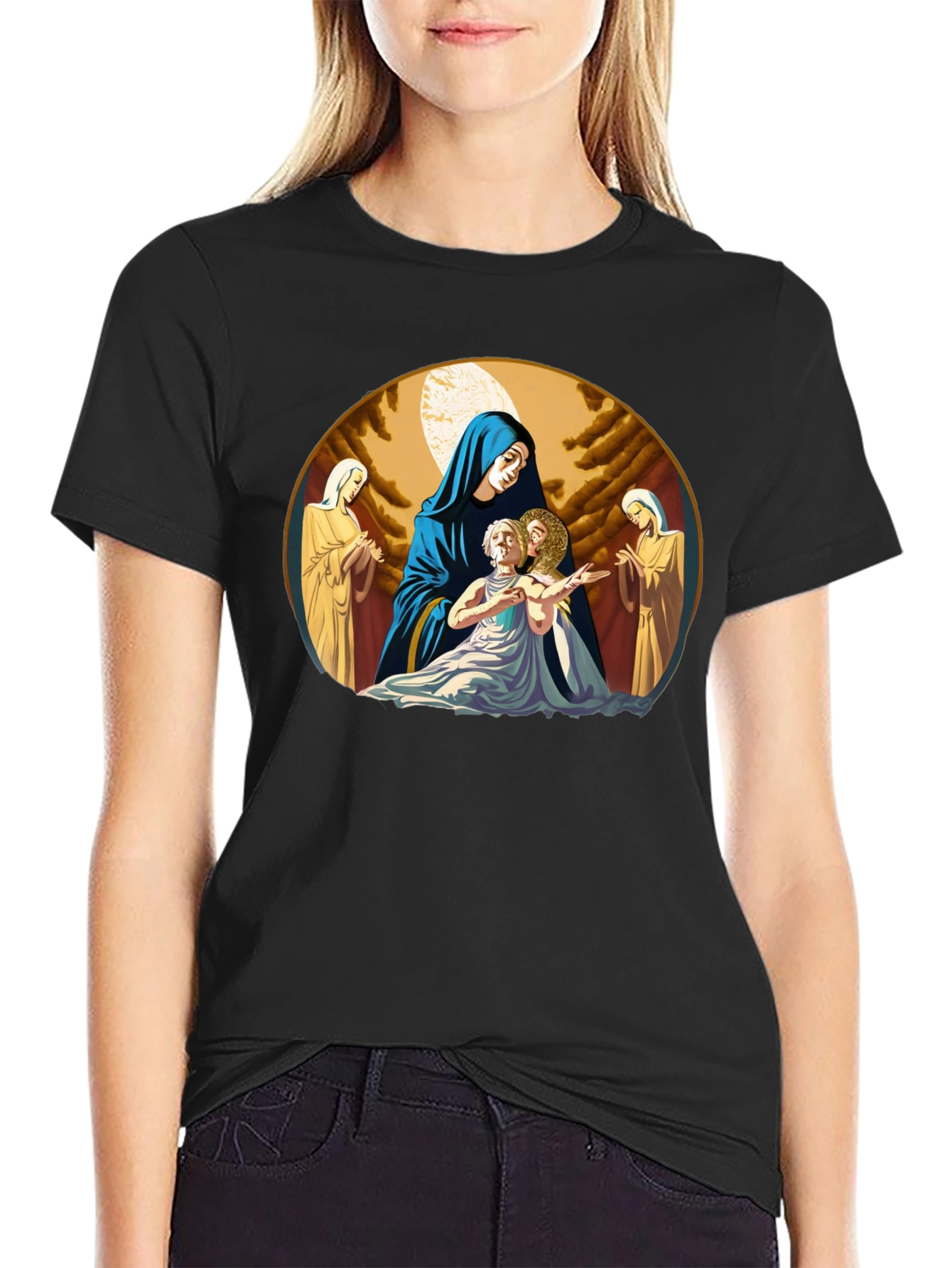 Religious Art Graphic Tee