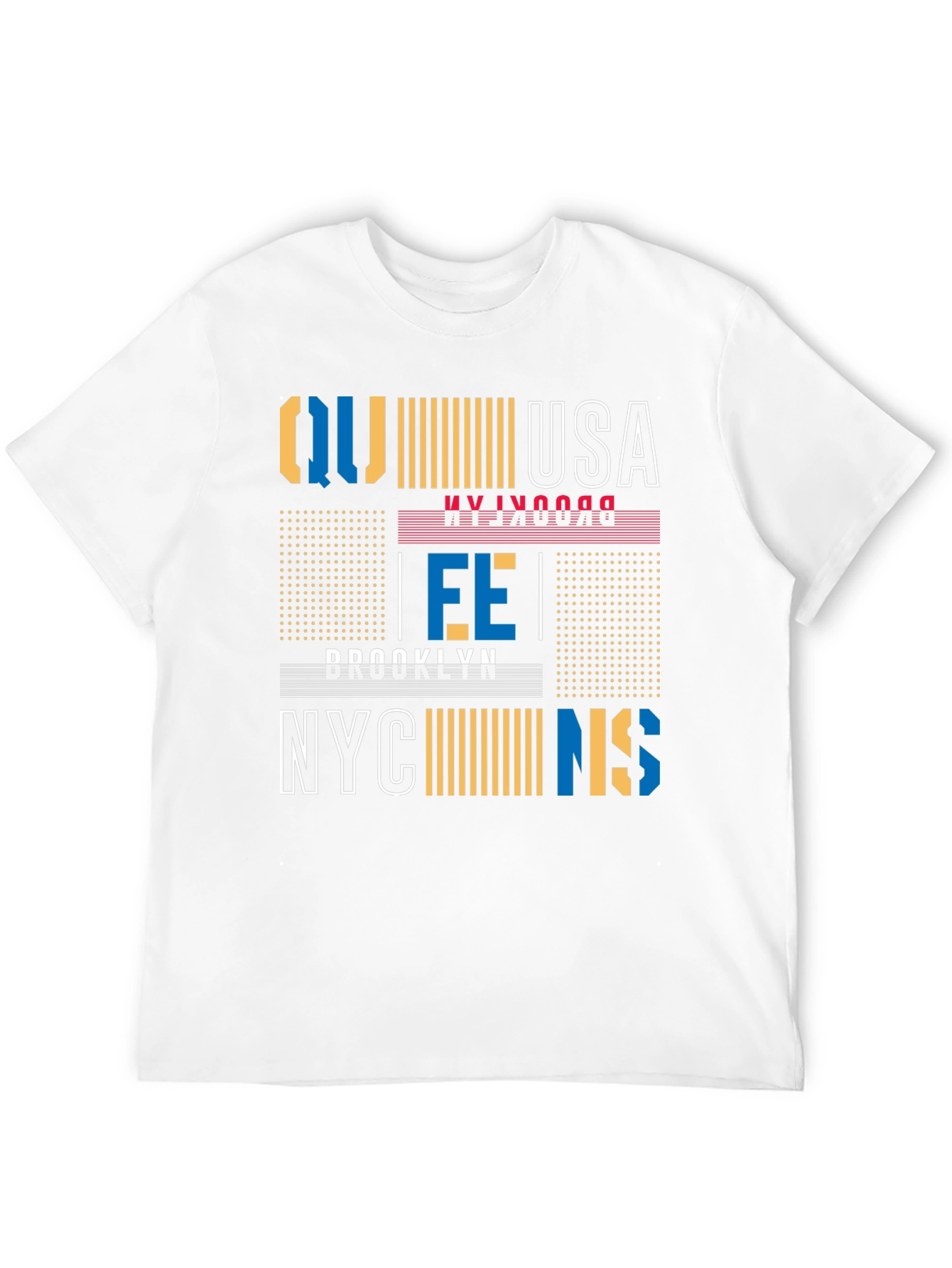 Brooklyn NYC Graphic Print Mens Black T-Shirt