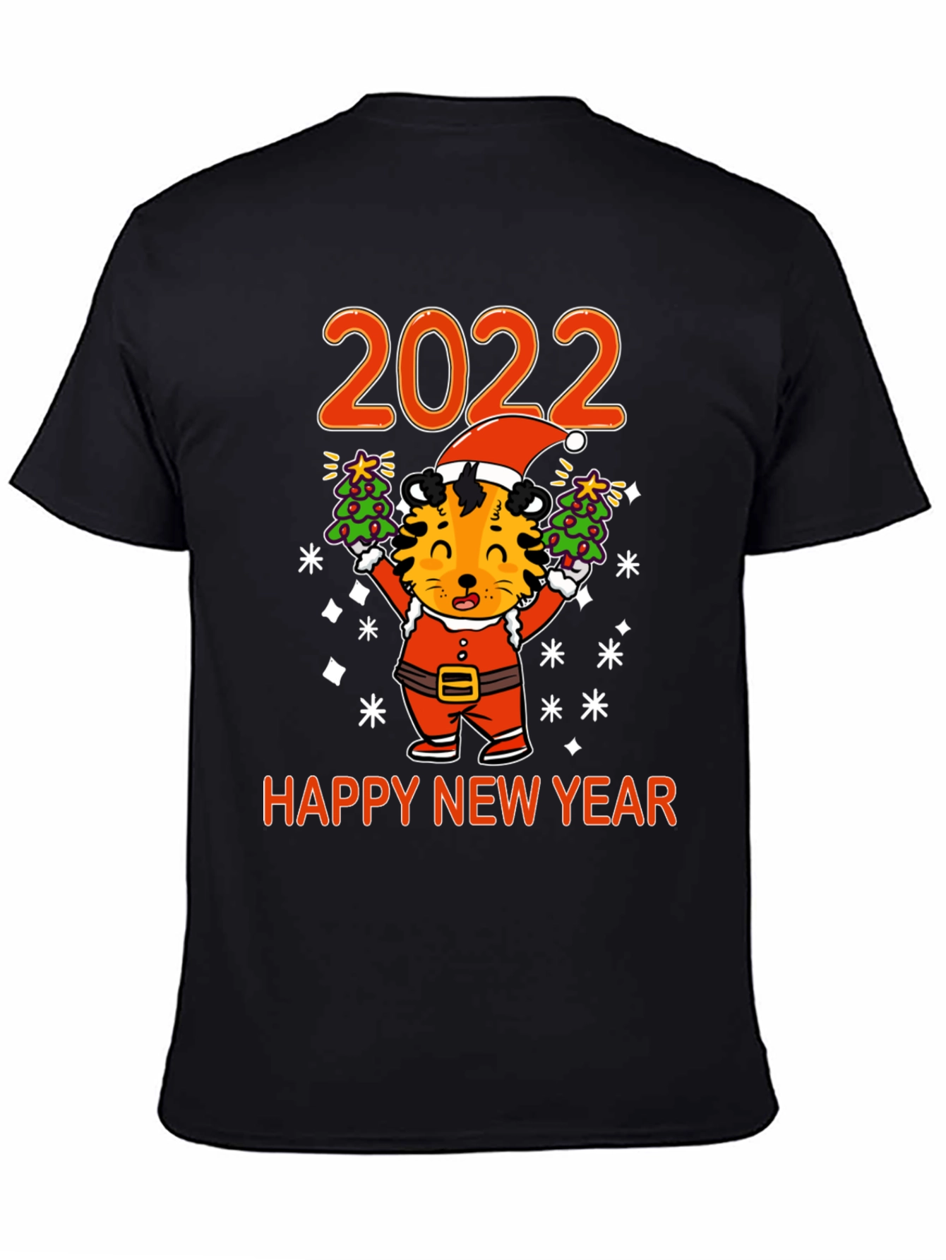 Happy New Year 2022 Tiger T-Shirt