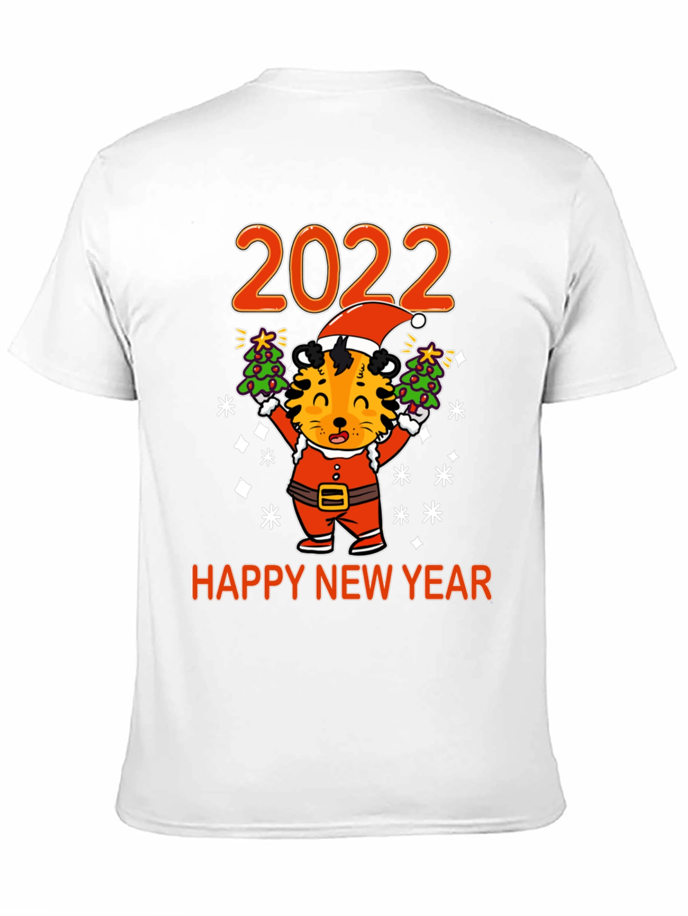 Happy New Year 2022 Tiger T-Shirt