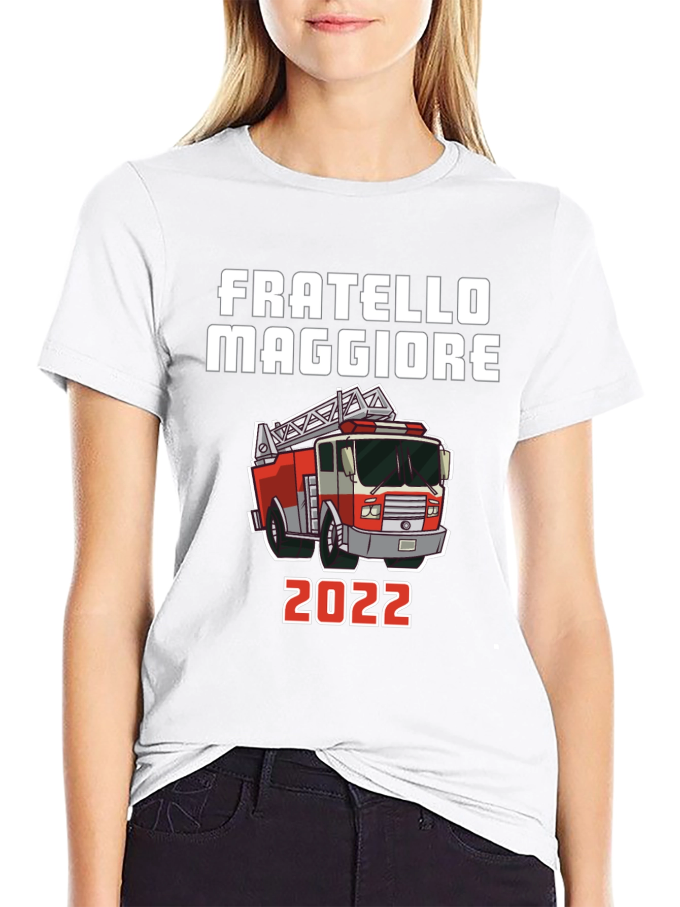 Fratello Maggiore 2022 Fire Truck T-Shirt