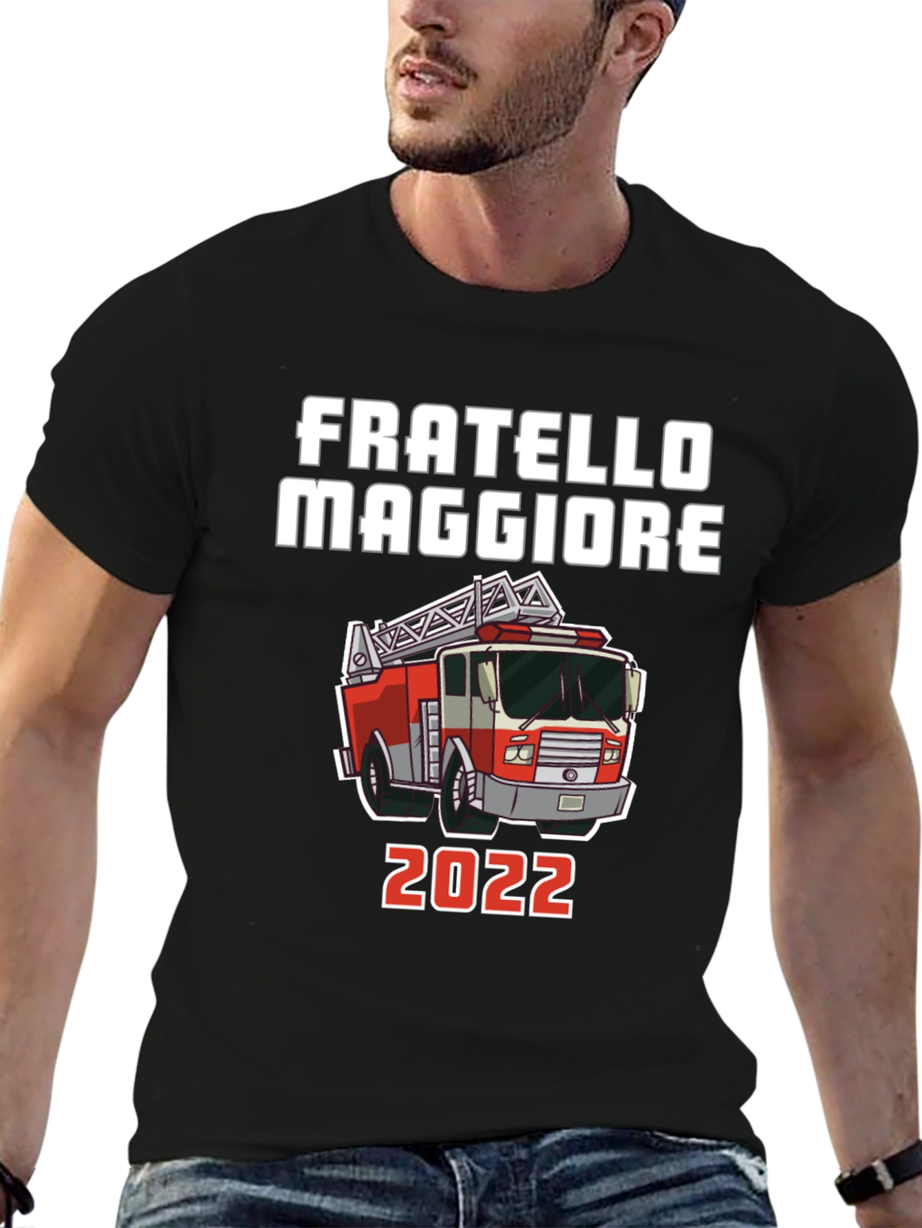 Fratello Maggiore 2022 Fire Truck T-Shirt