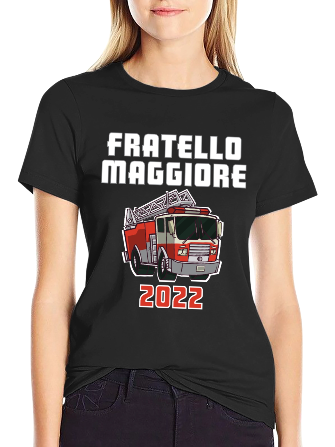 Fratello Maggiore 2022 Fire Truck T-Shirt