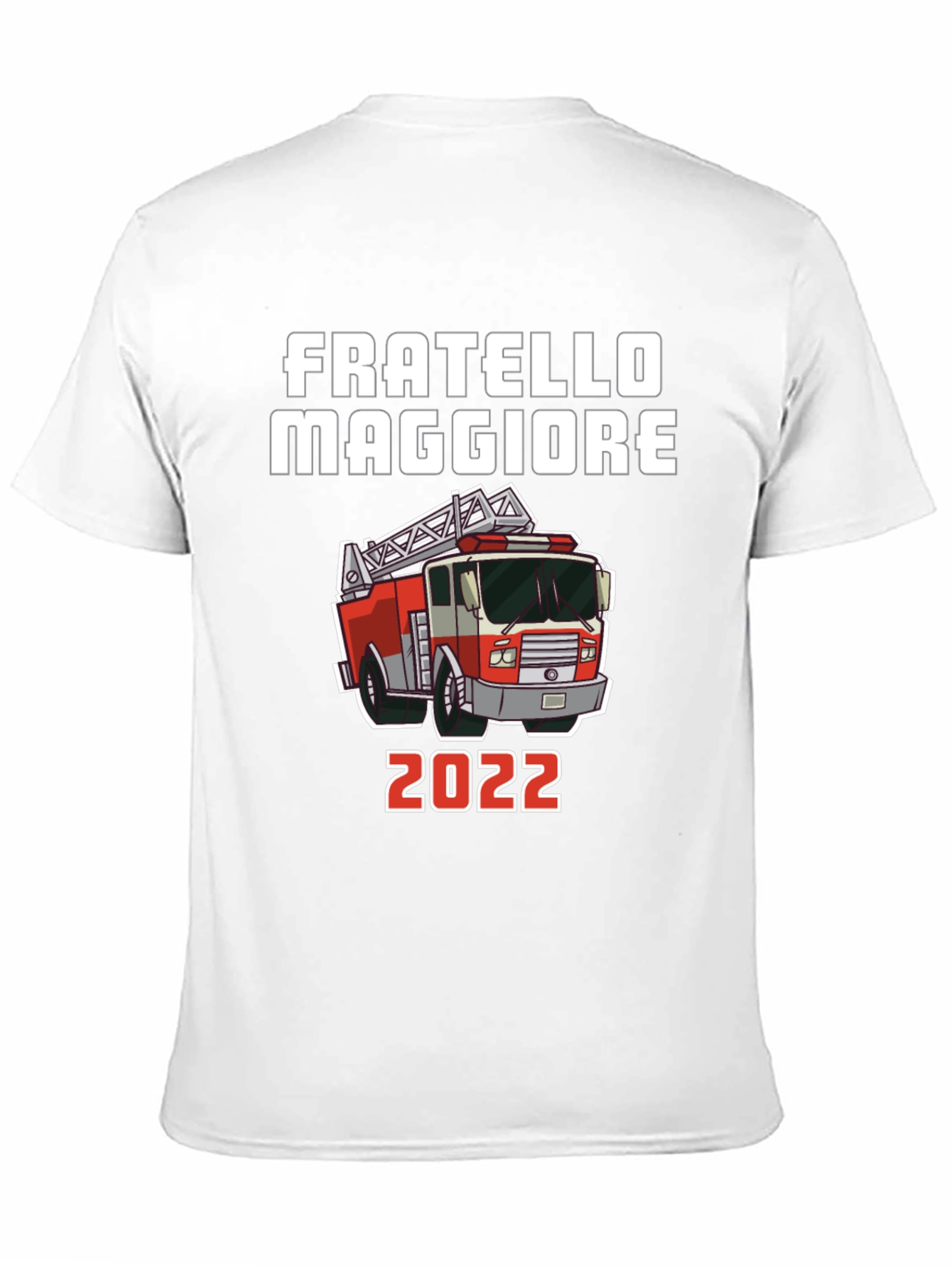 Fratello Maggiore 2022 Fire Truck T-Shirt