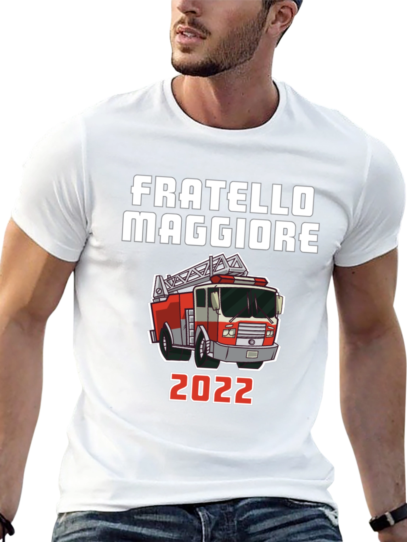 Fratello Maggiore 2022 Fire Truck T-Shirt