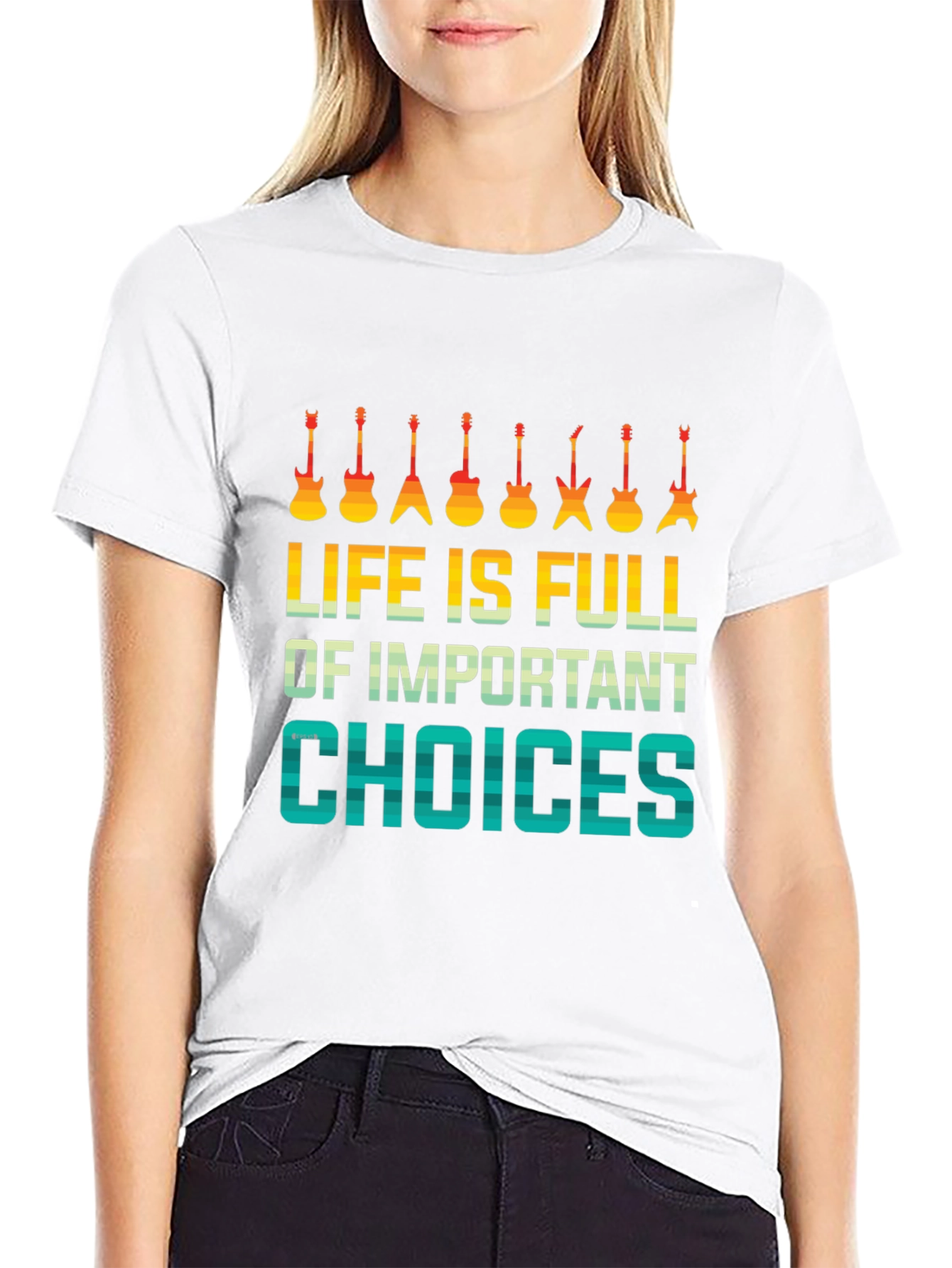 Life Is Full Of Important Choices Graphic Tee