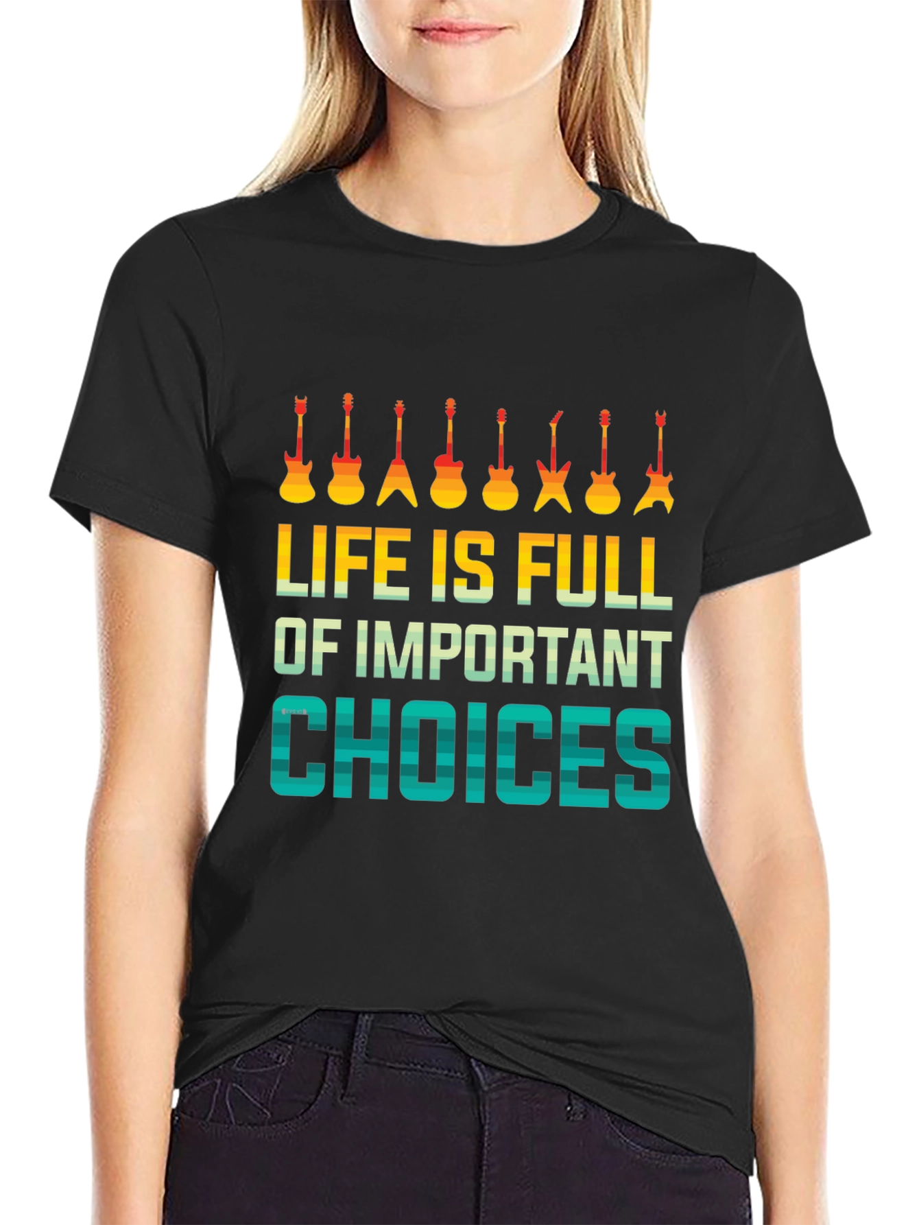 Life Is Full Of Important Choices Graphic Tee