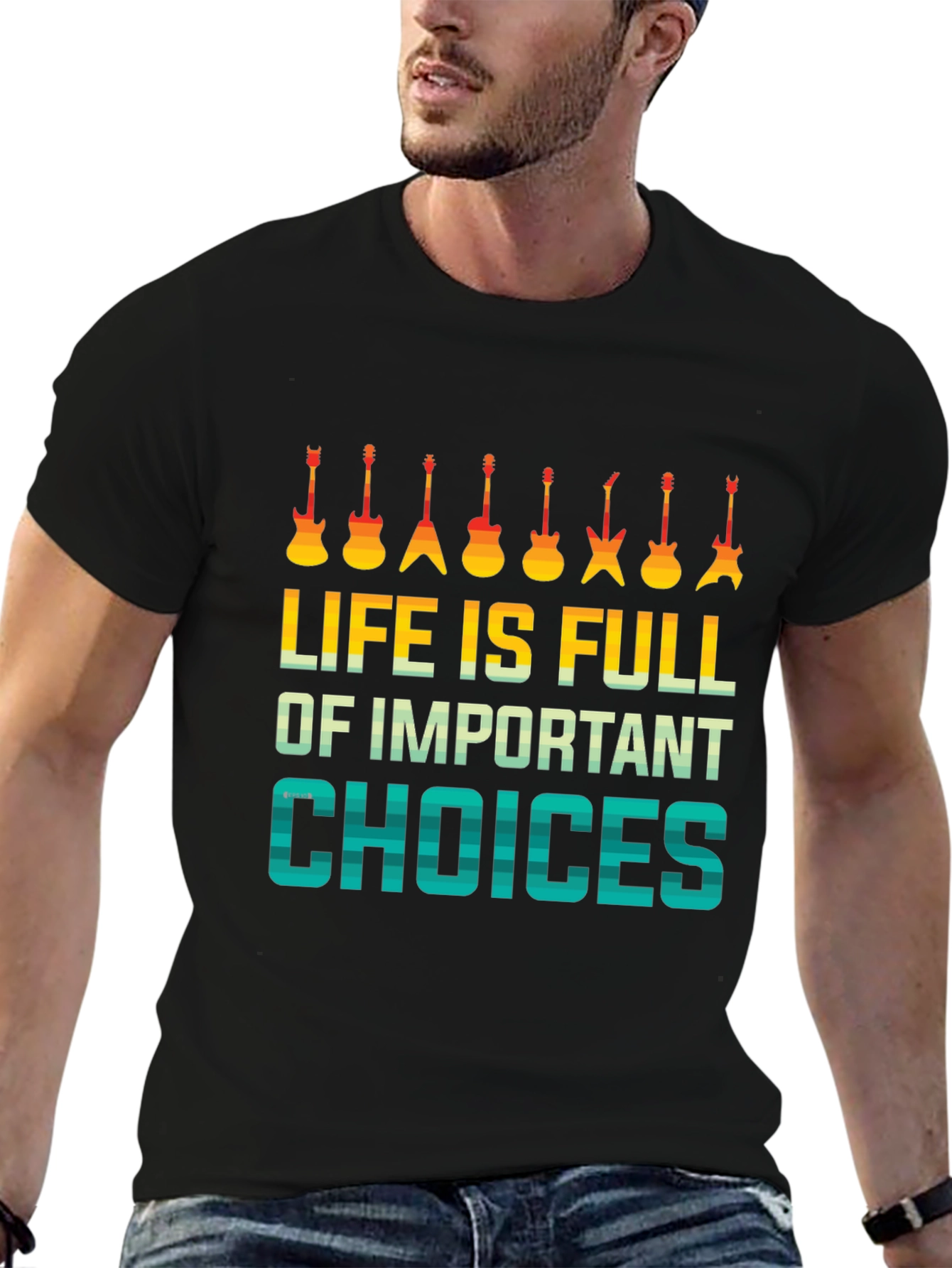 Life Is Full Of Important Choices Graphic Tee