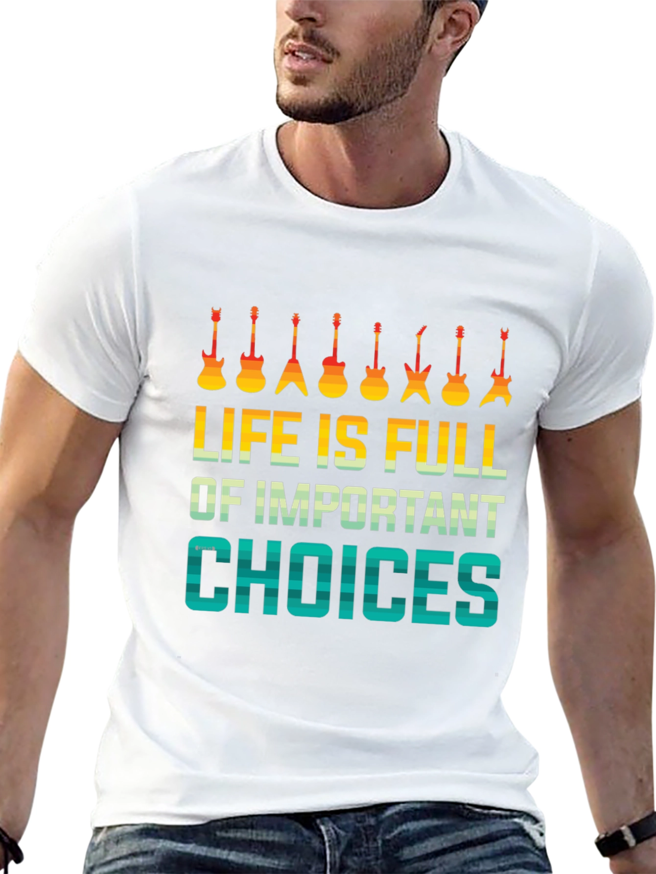 Life Is Full Of Important Choices Graphic Tee