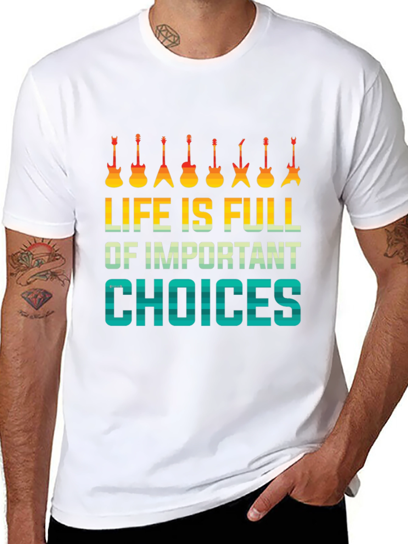 Life Is Full Of Important Choices Graphic Tee