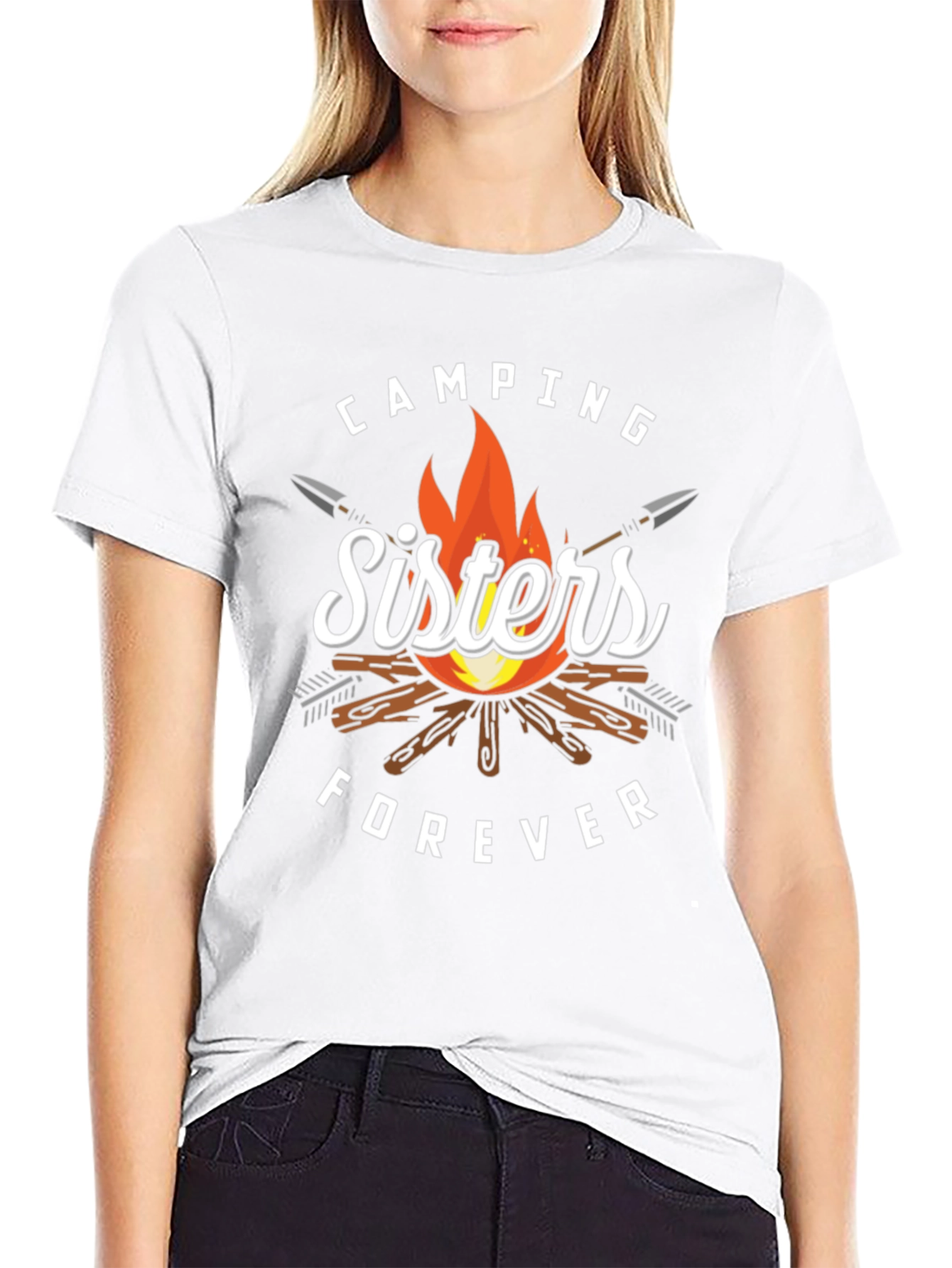 Camping Sisters Forever T-Shirt