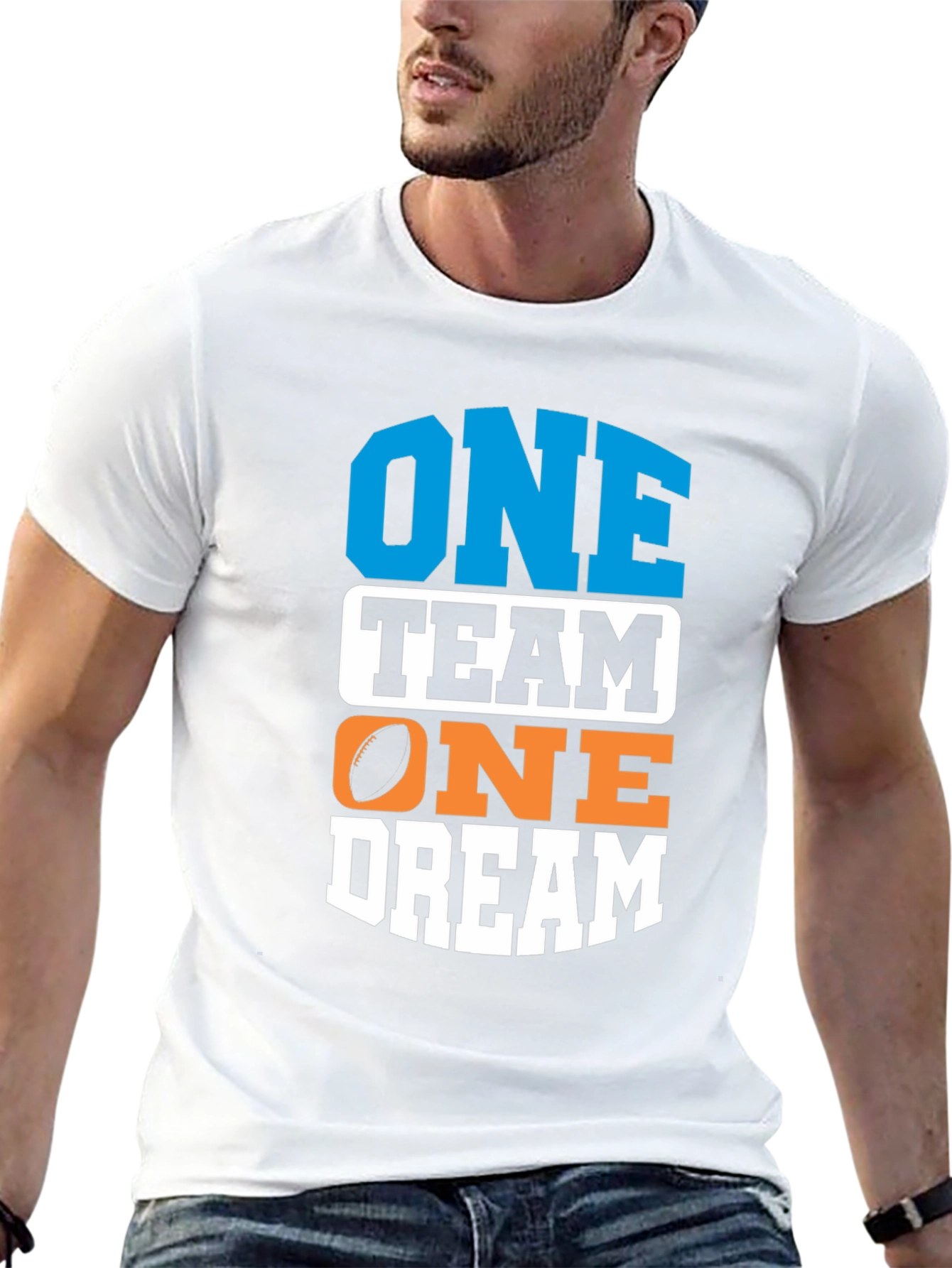 One Team One Dream Football T-Shirt