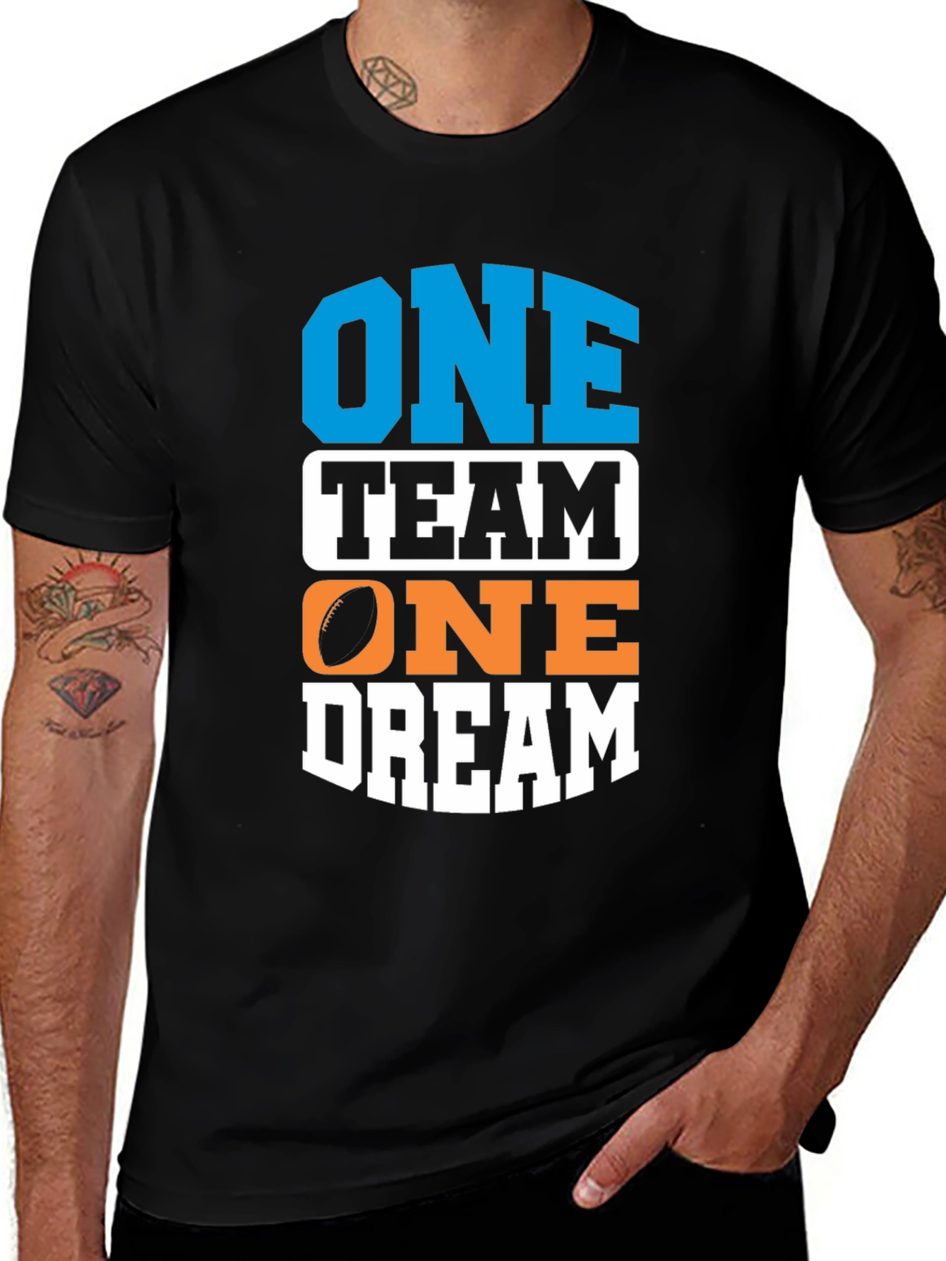 One Team One Dream Football T-Shirt
