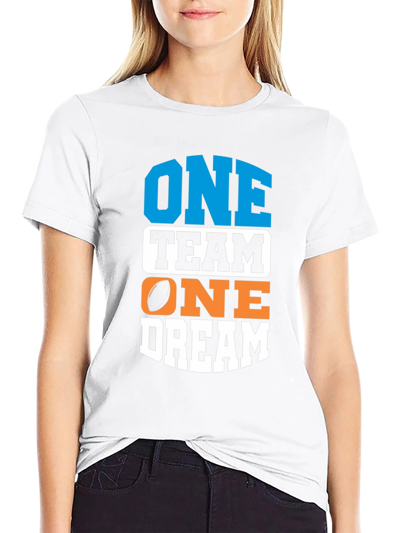One Team One Dream Football T-Shirt